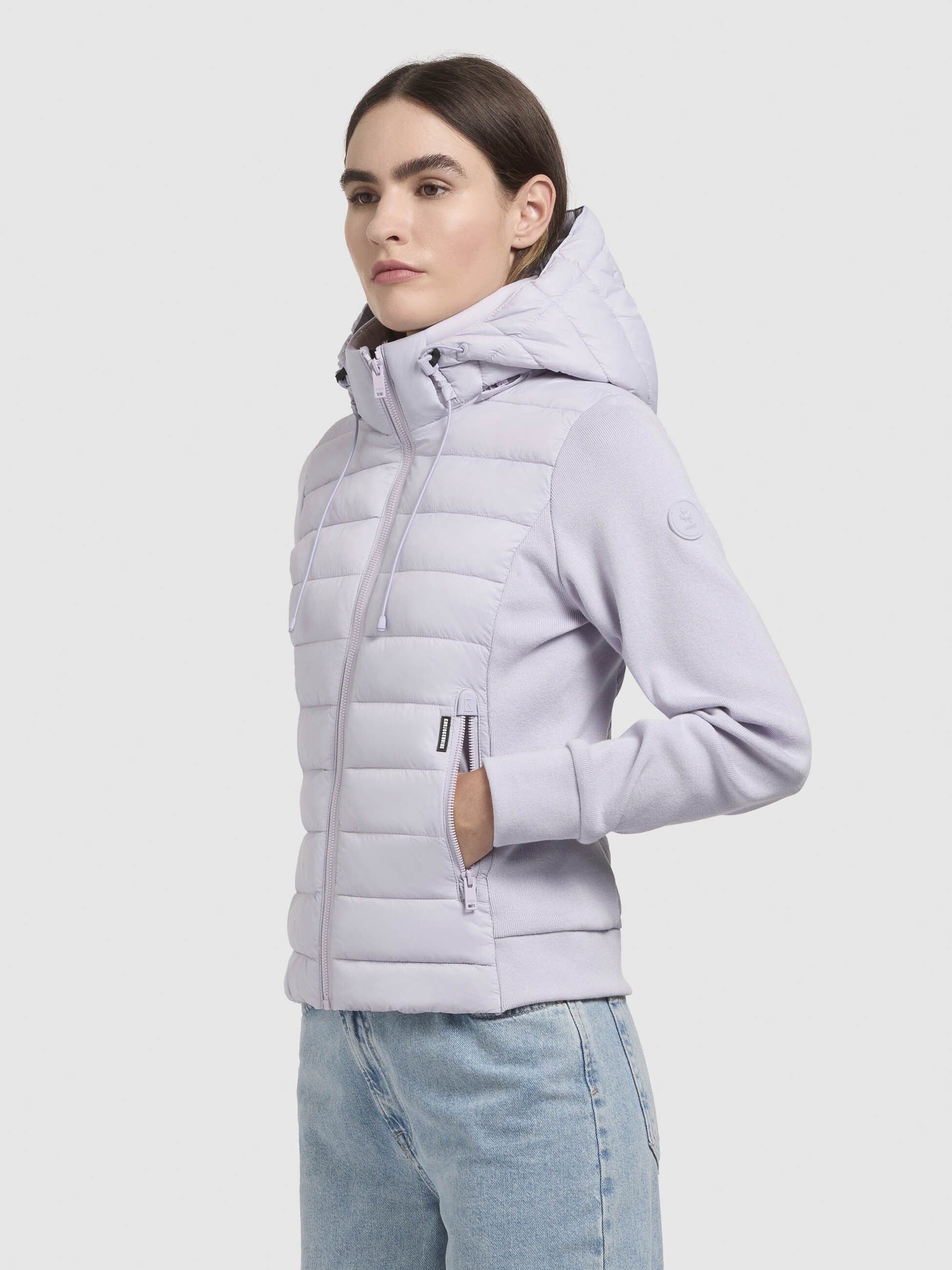 khujo Steppjacke »ATHI«, mit Kapuze