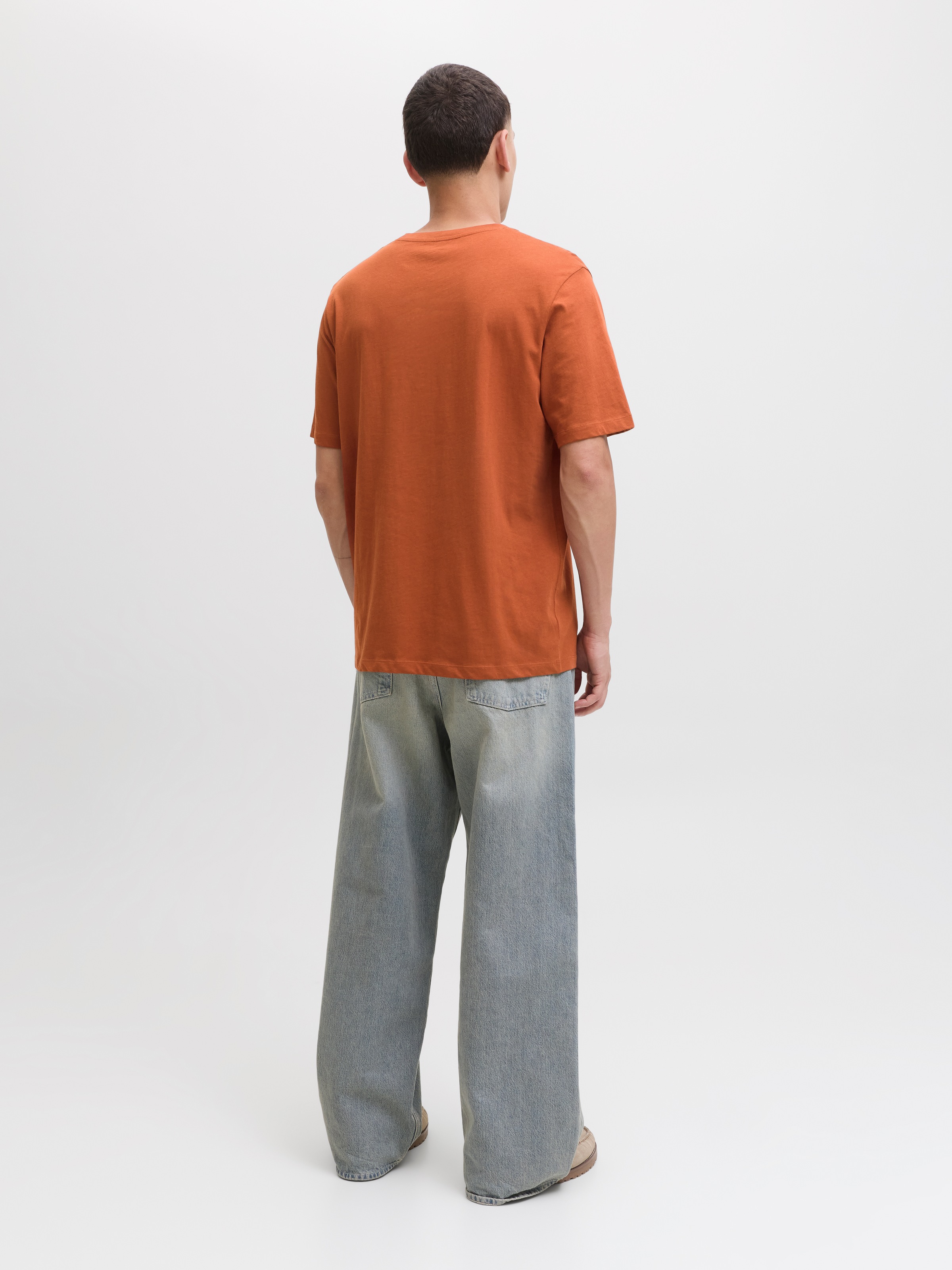 Jack & Jones Print-Shirt »JORCANGGU TEE SS CREW NECK FST«, mit Logoprint