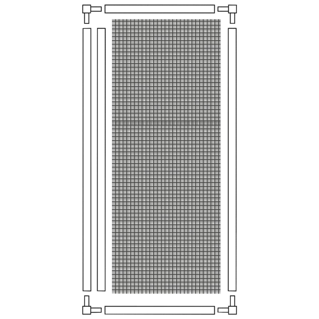 SCHELLENBERG Insektenschutz-Fensterrahmen »für Balkontür und Terrassentür in anthrazit«