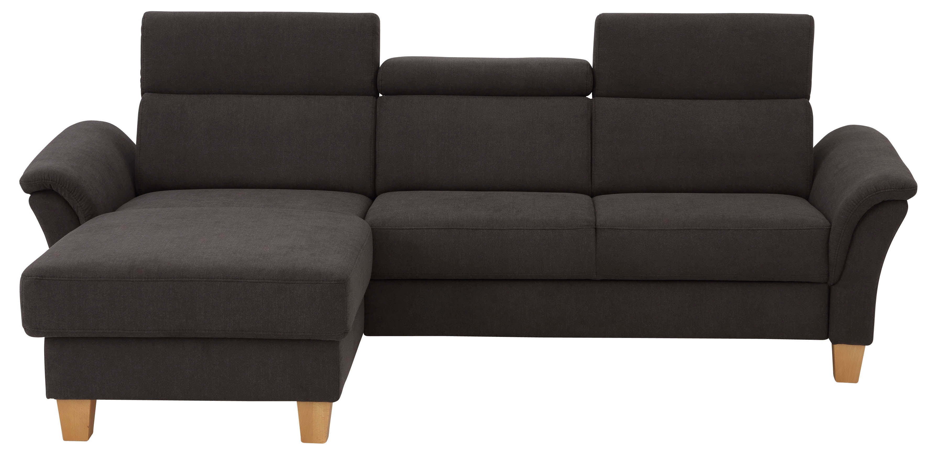 OTTO home Ecksofa "Conville L-Form" Federkern, wahlweise mit Schlaffunktion und Bettkasten bzw. Stauraum