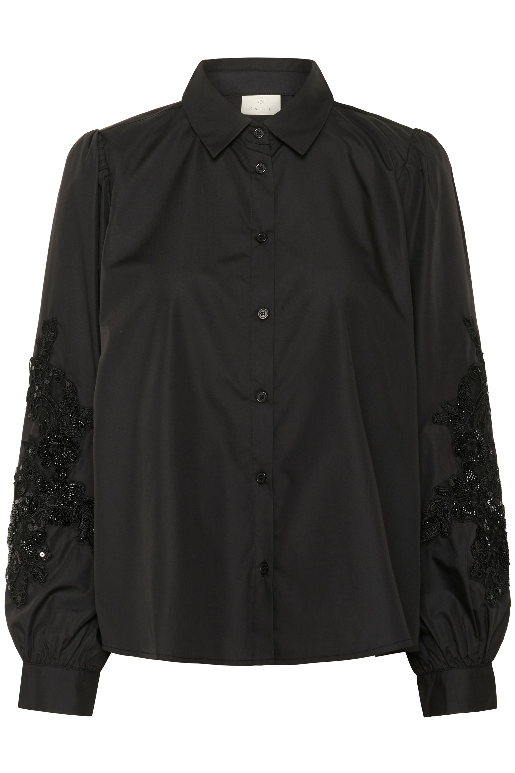 KAFFE Hemdbluse "Damen Langarm-Hemd KAvicky"