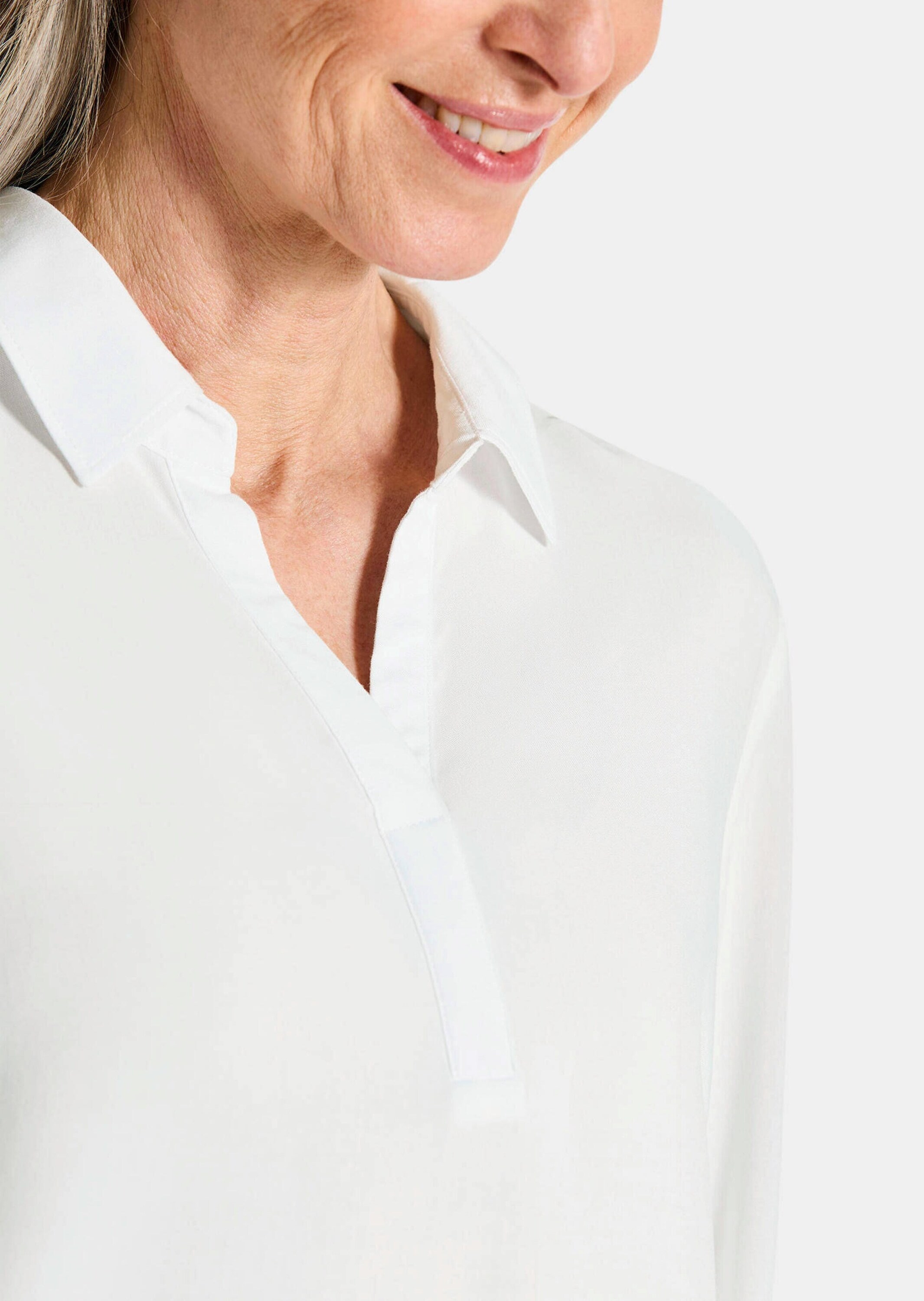 GOLDNER Klassische Bluse »Schlupfbluse aus reiner Viskose«