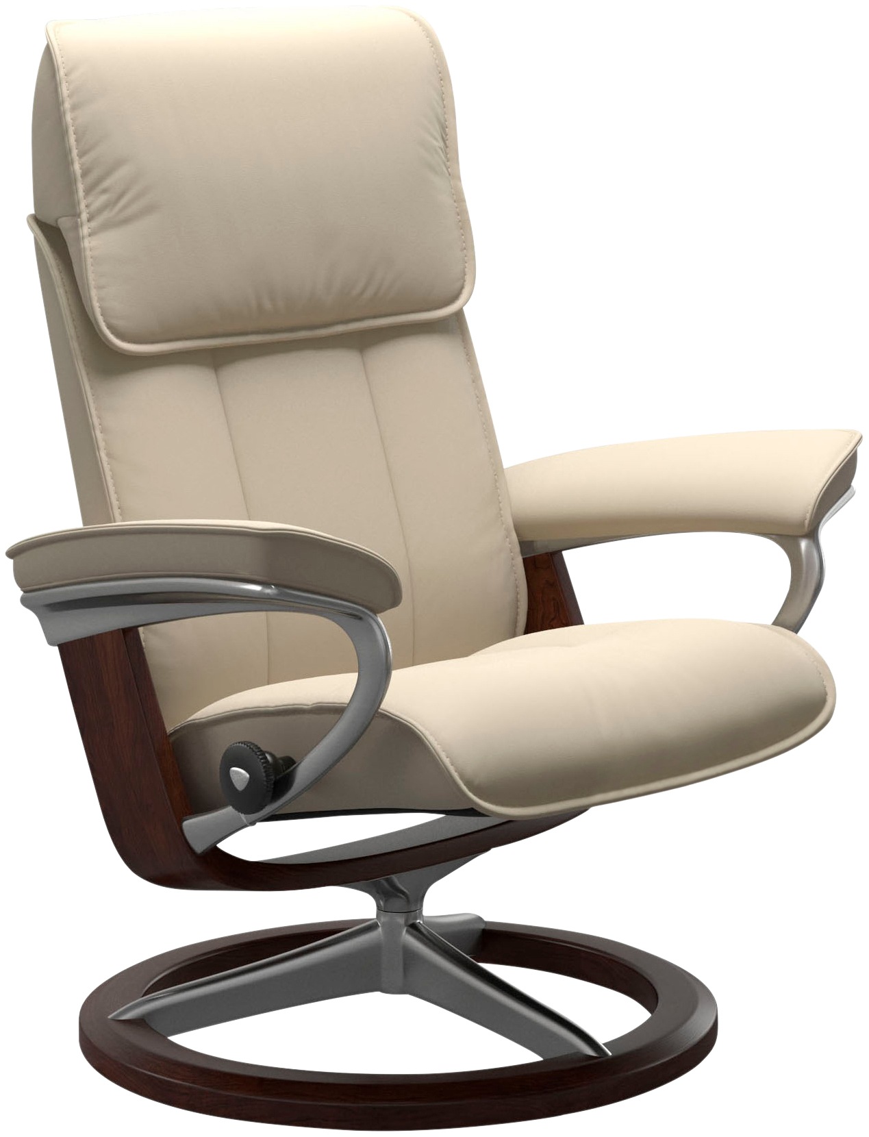 Stressless® Relaxsessel »Admiral«, mit Signature Base, Größe M & L, Gestell Braun