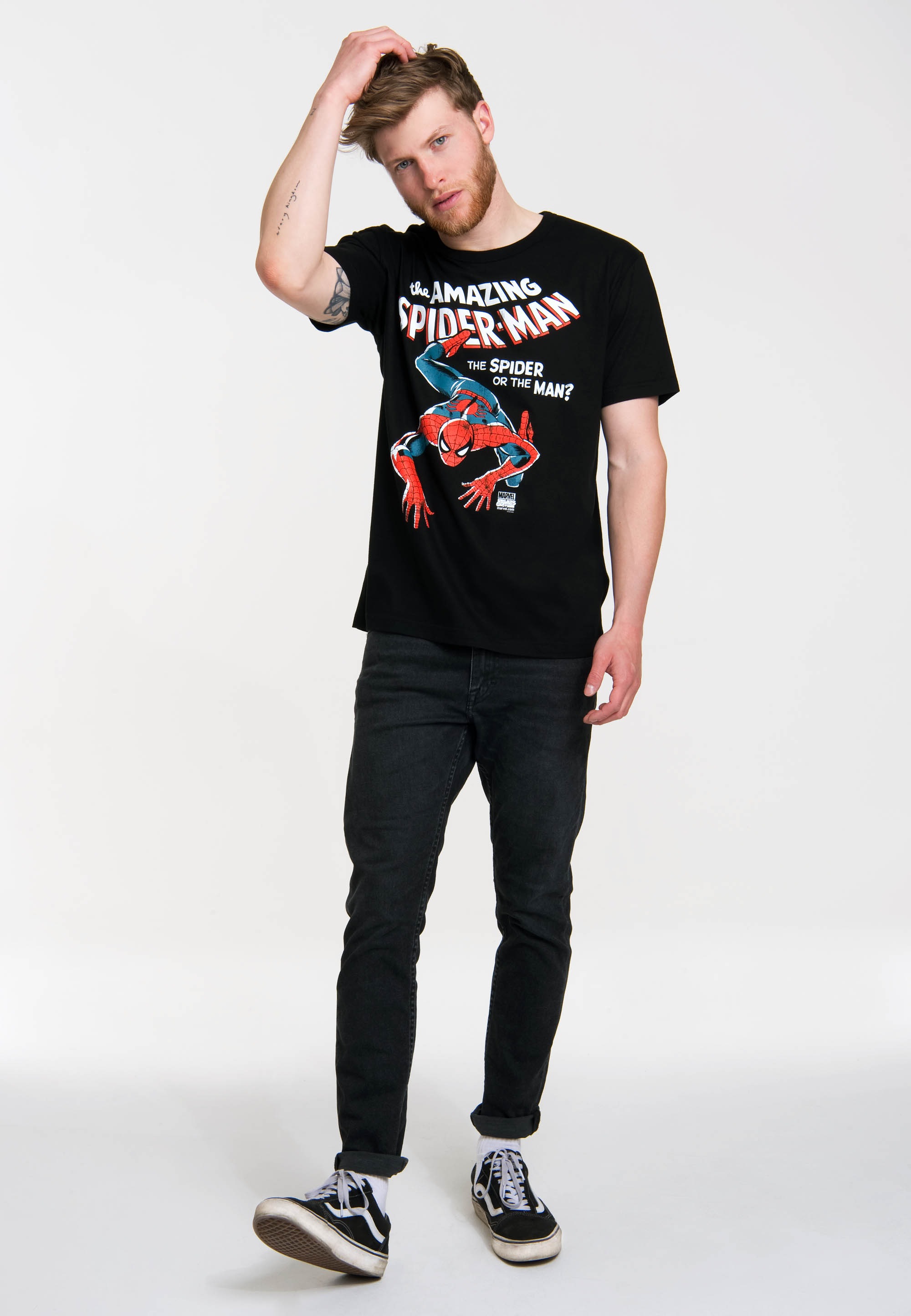 LOGOSHIRT T-Shirt »Spider-Man - Marvel«, mit Superhelden-Print