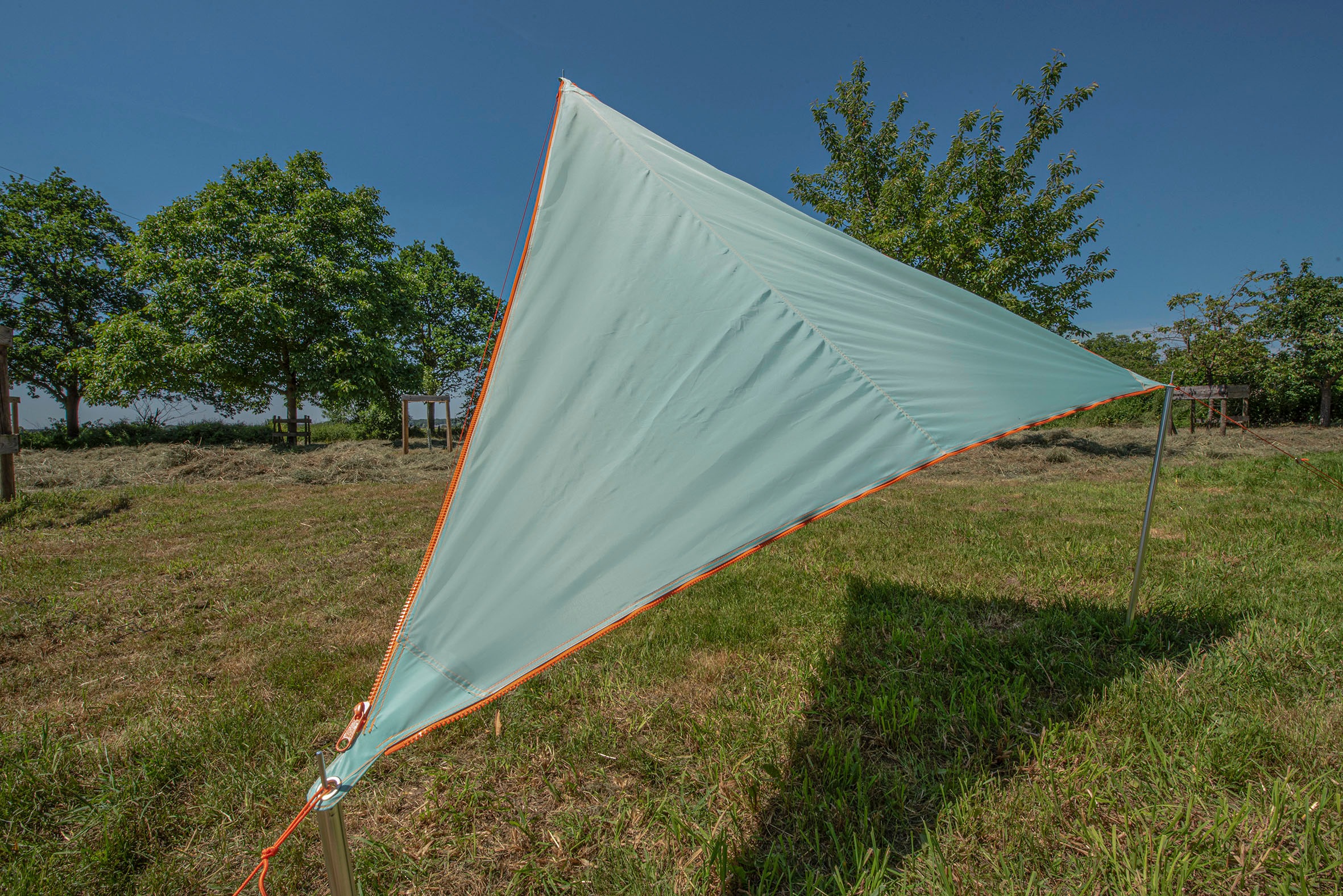 BENT Zip-Canvas Sun Sail Multicolor 250x250cm 2