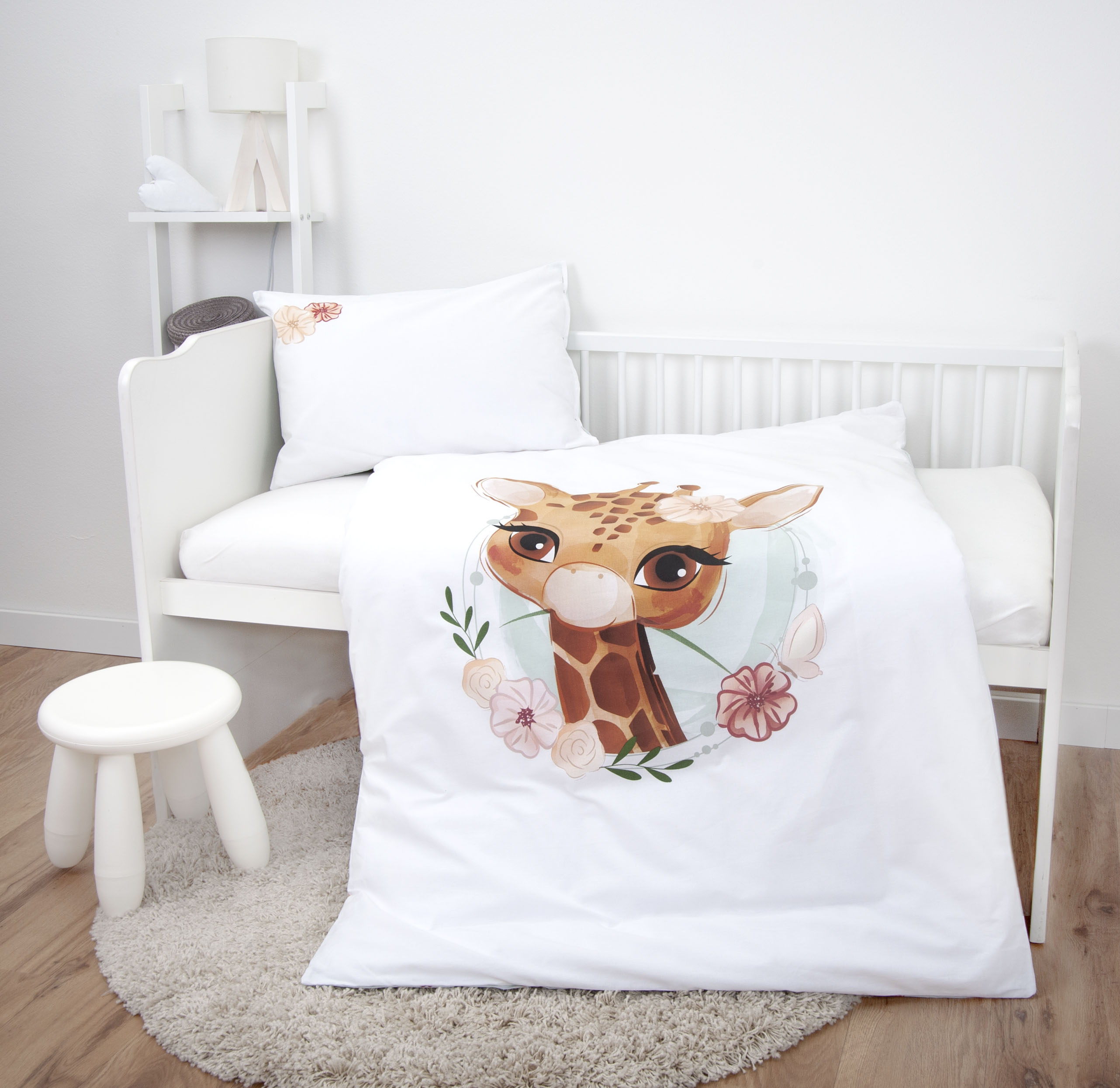 Thumbnail - Baby Best Babybettwäsche "Giraffe" 2 Stk. mit liebevollem Motiv