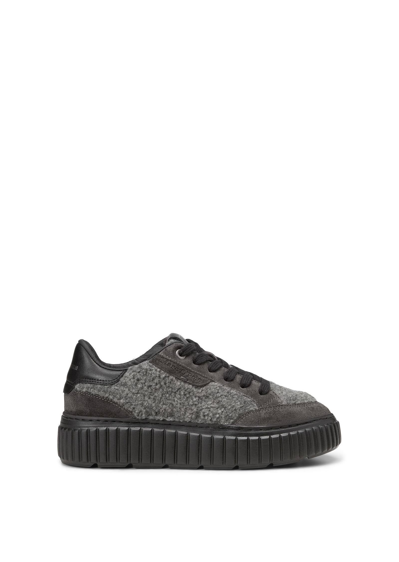 Marc OPolo Sneaker "aus Veloursleder und Teddyfell" günstig online kaufen