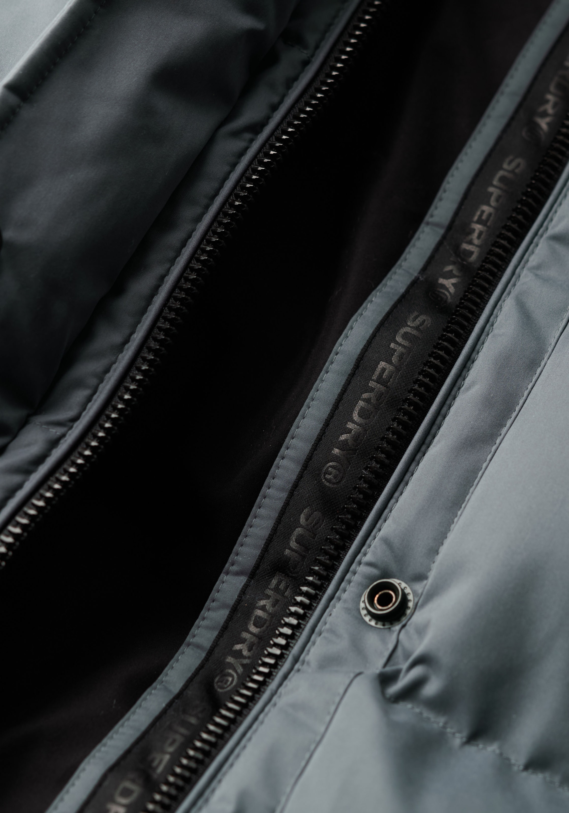 Superdry Steppjacke »MICROFIBRE LONGLINE PUFFER JKT«