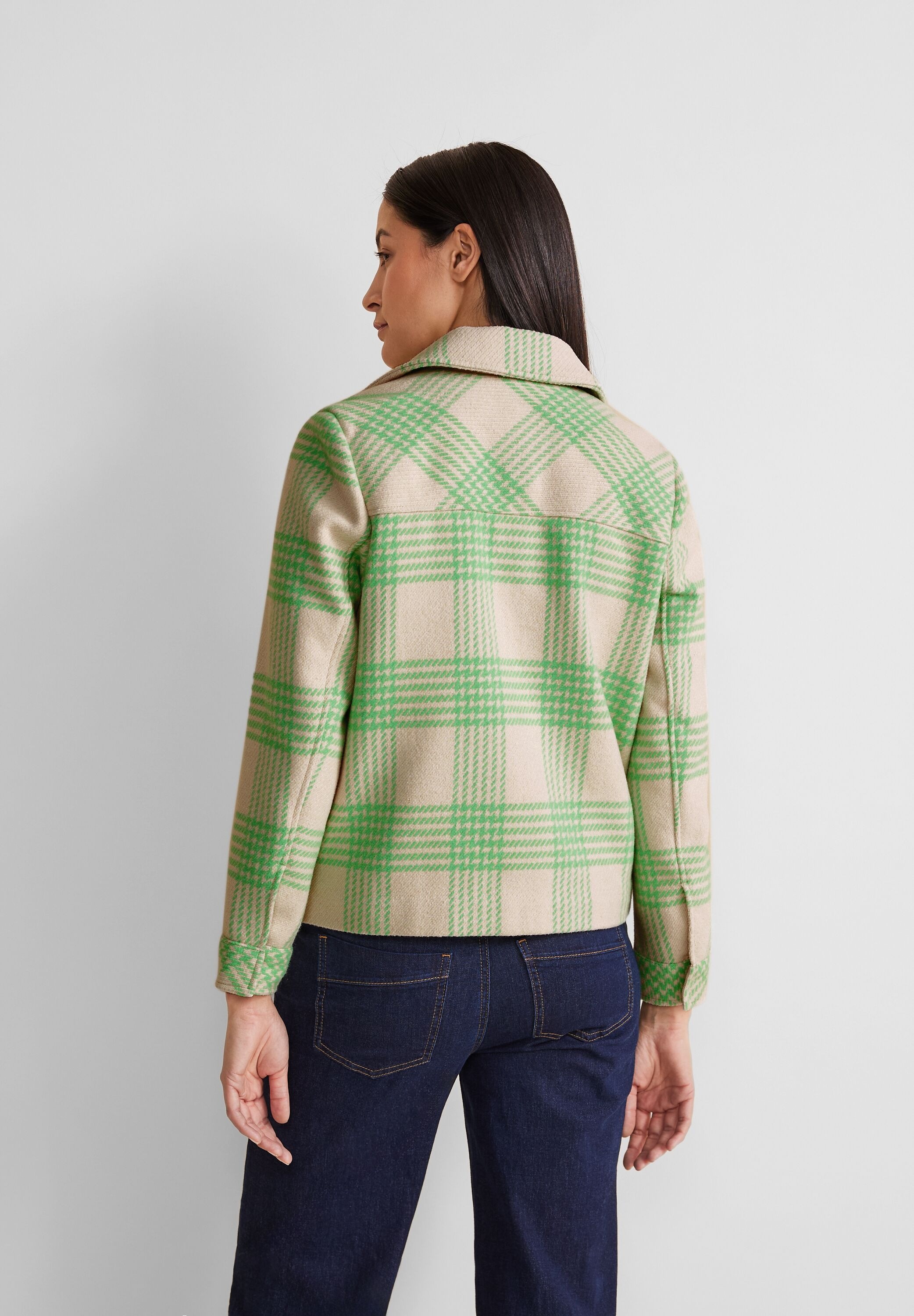 STREET ONE Kurzjacke, ohne Kapuze, mit Reverskragen