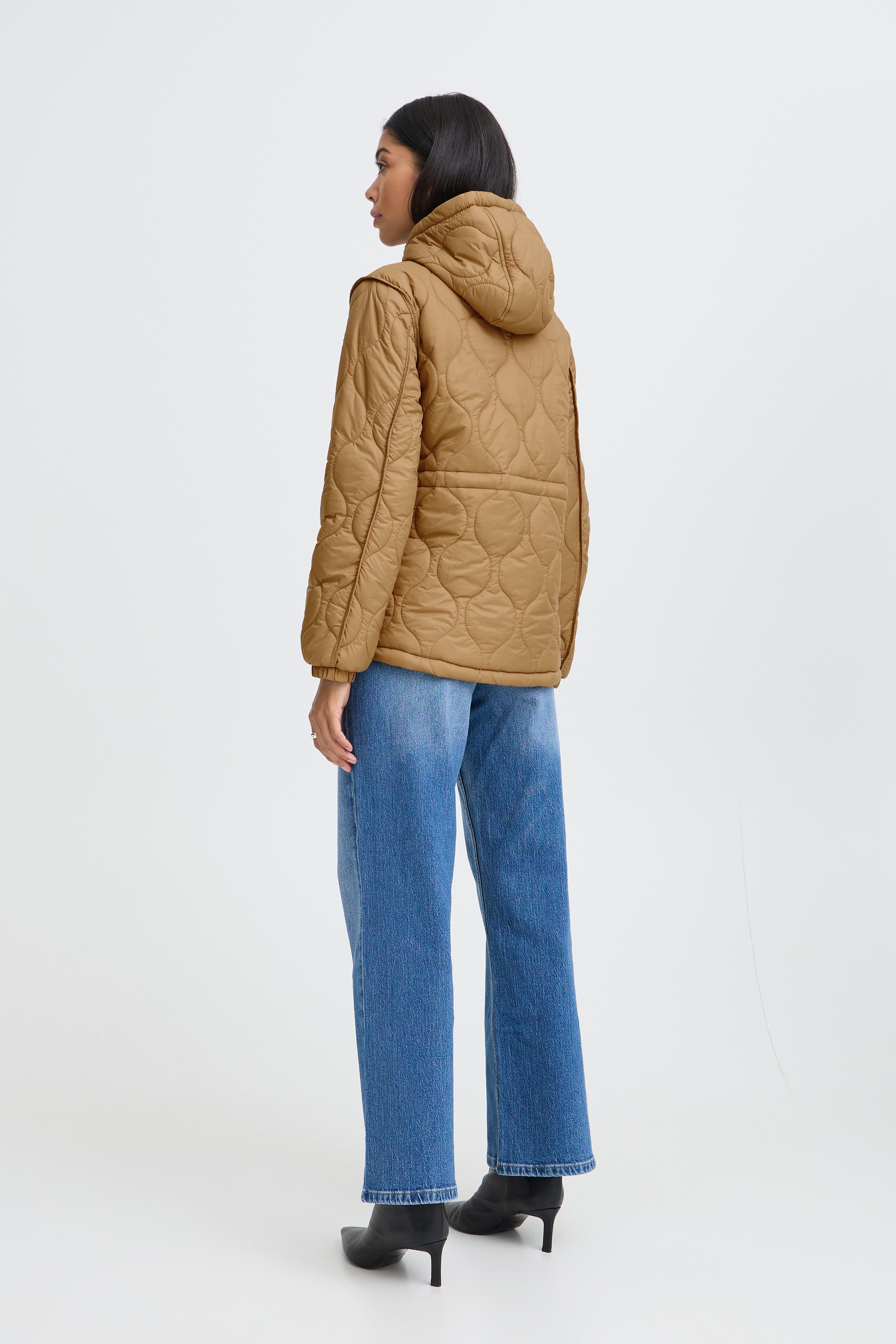 b.young Steppjacke »Damen Gefütterte Jacke BYBERTA«