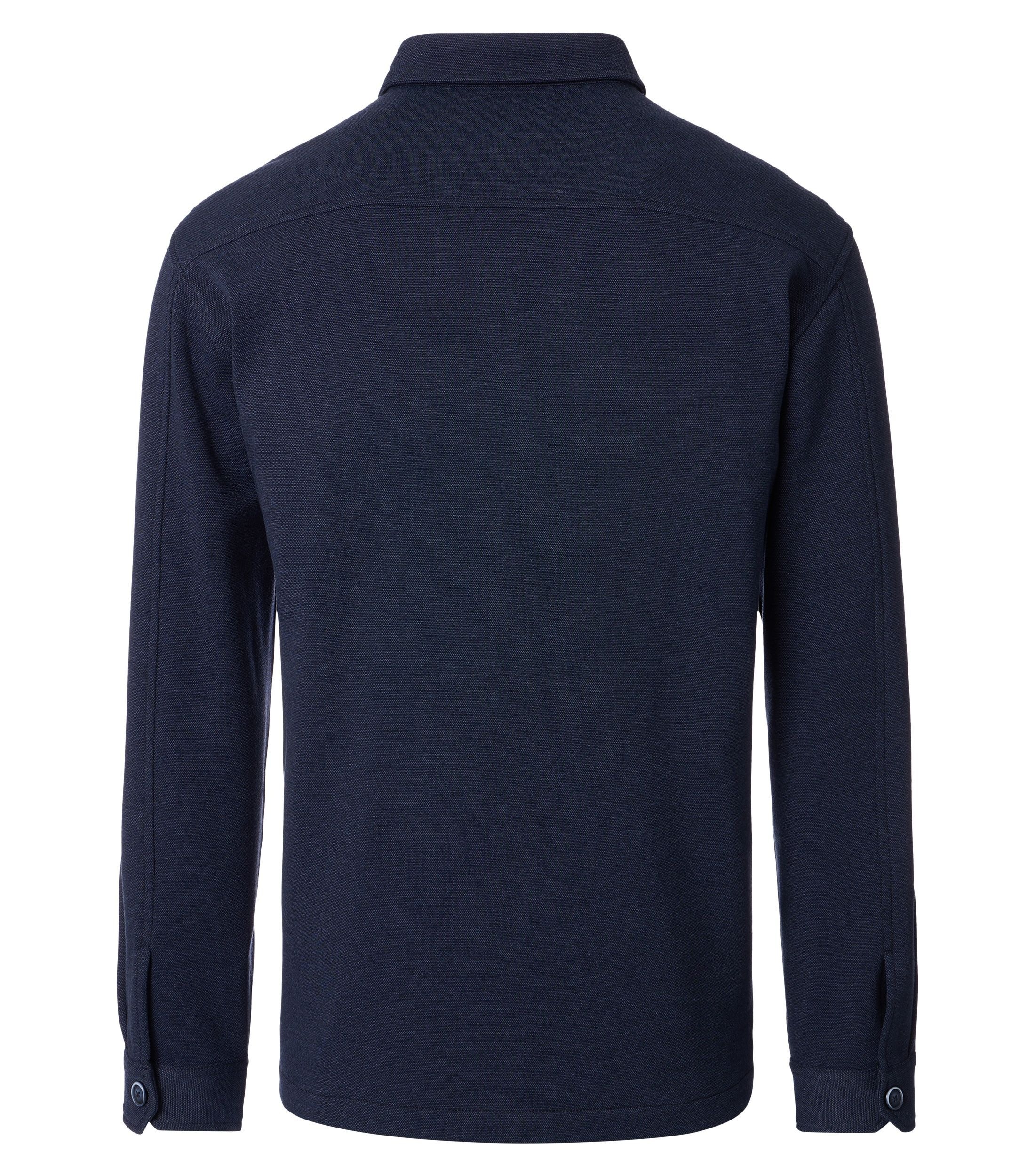 VENTI Langarmhemd »VENTI Hemdjacke uni«