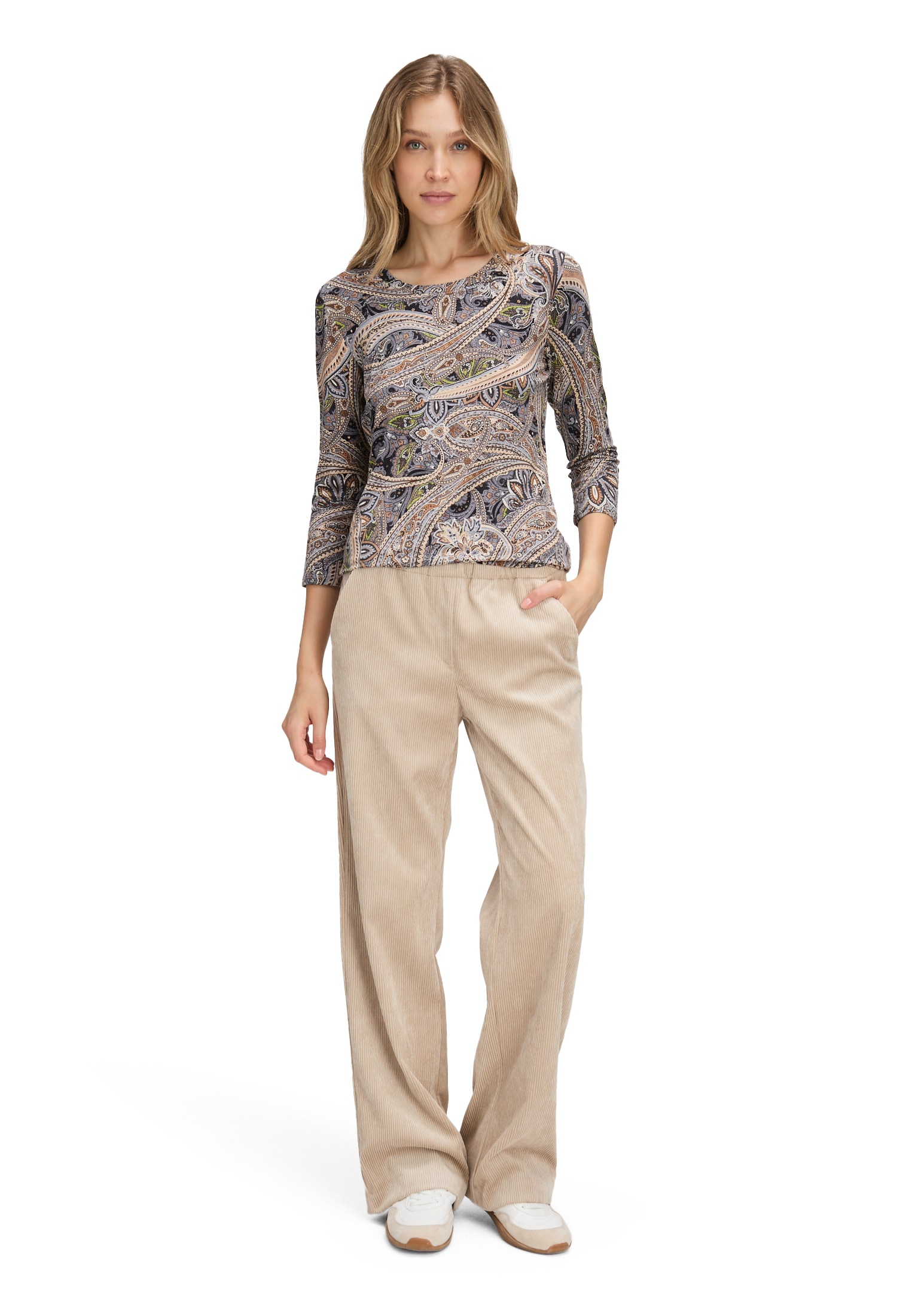 Betty Barclay 3/4-Arm-Shirt »Damen Basic Shirt mit Print« 1 Stk. tlg.
