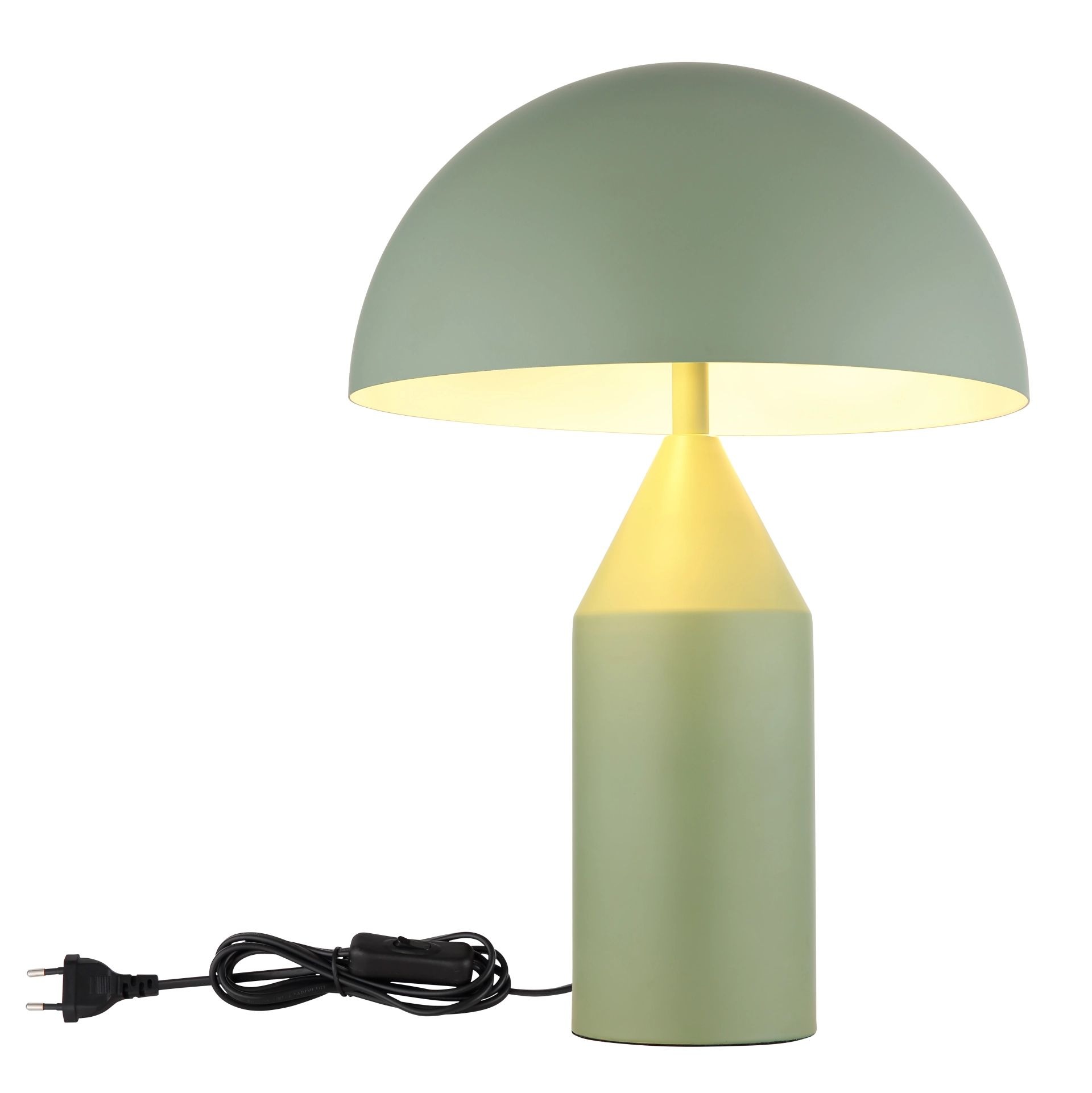 GLOBO LIGHTING Tischleuchte »ATOMA«, 2 flammig, Leuchtmittel E27 | ohne Leuchtmittel, Design Tischlampe, Wohnzimmer, Schlafzimmer, Flur