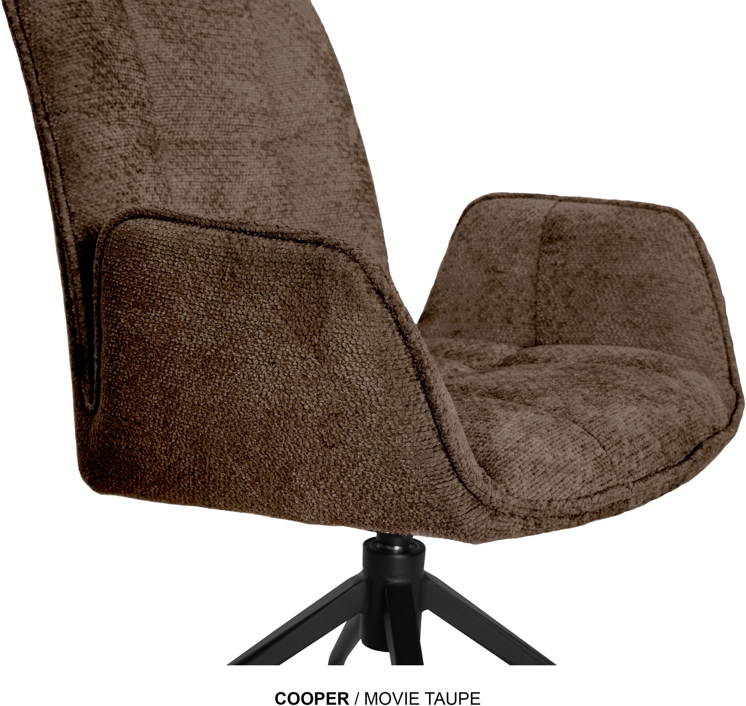 OMG Design Esszimmerstuhl »Cooper« (Set) 2 Stk.Drehstuhl mit auto-return, Armlehnenstuhl