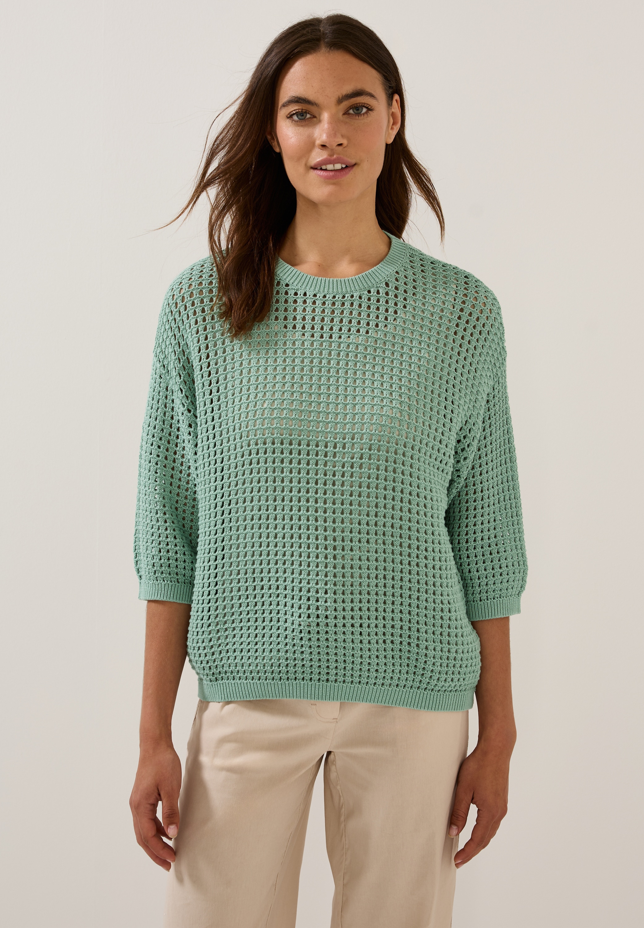 Cecil Strickpullover, Grobstrick günstig online kaufen