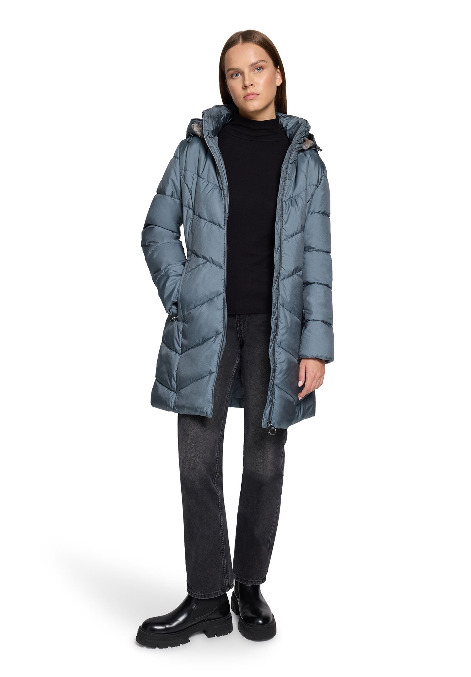 Betty Barclay Outdoorjacke »Damen Outdoorjacke mit abnehmbarer Kapuze« mit Kapuze