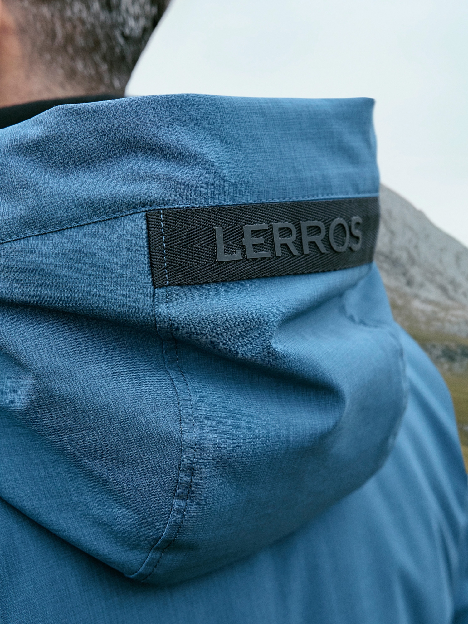 LERROS Blouson »LERROS Herren Blouson in Stukturoptik«, mit Kapuze, Wasser- und windabweisend
