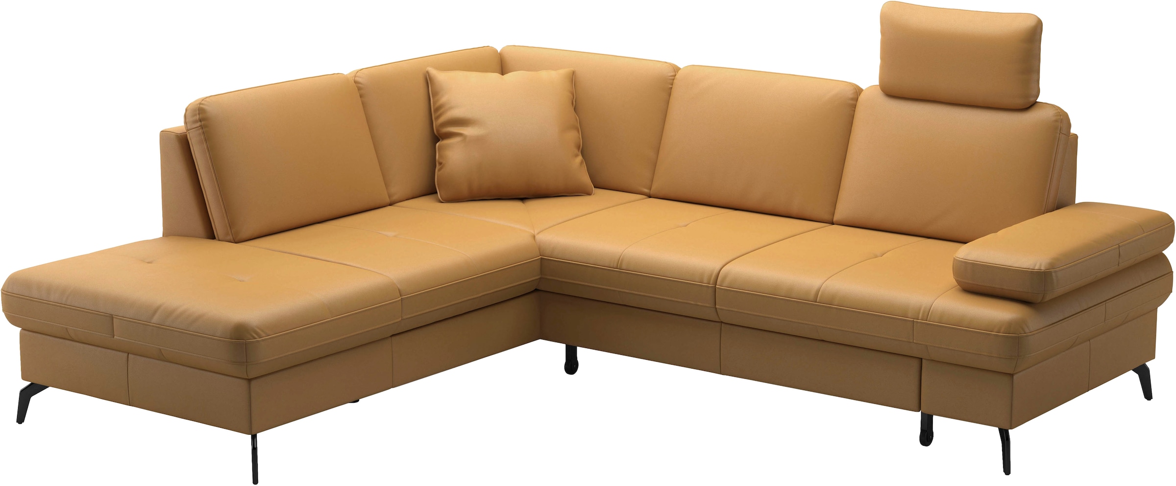 sit&more Ecksofa »Morris Jubi, Ottomane, Breite 238 cm« mit Armteilfunktion, wahlweise mit Schlaffunktion