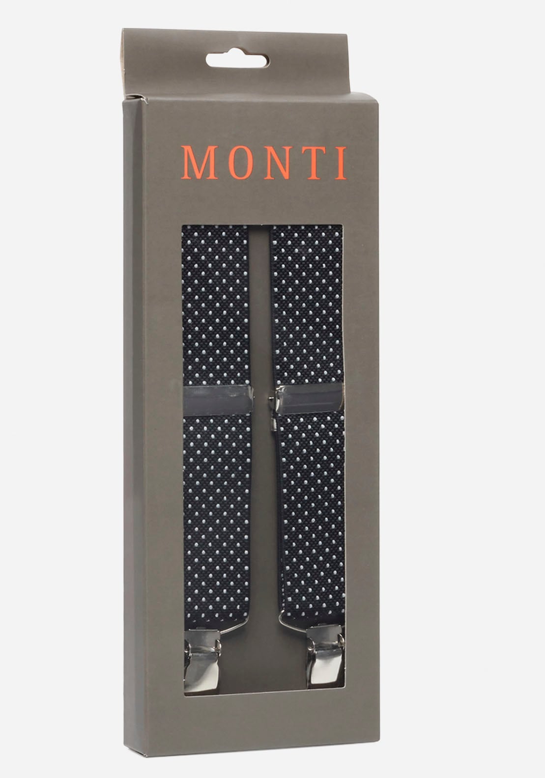 MONTI Hosenträger »MINO«, Y-Design, stufenlos in der Länge einstellbar ca. 110 - 120 cm