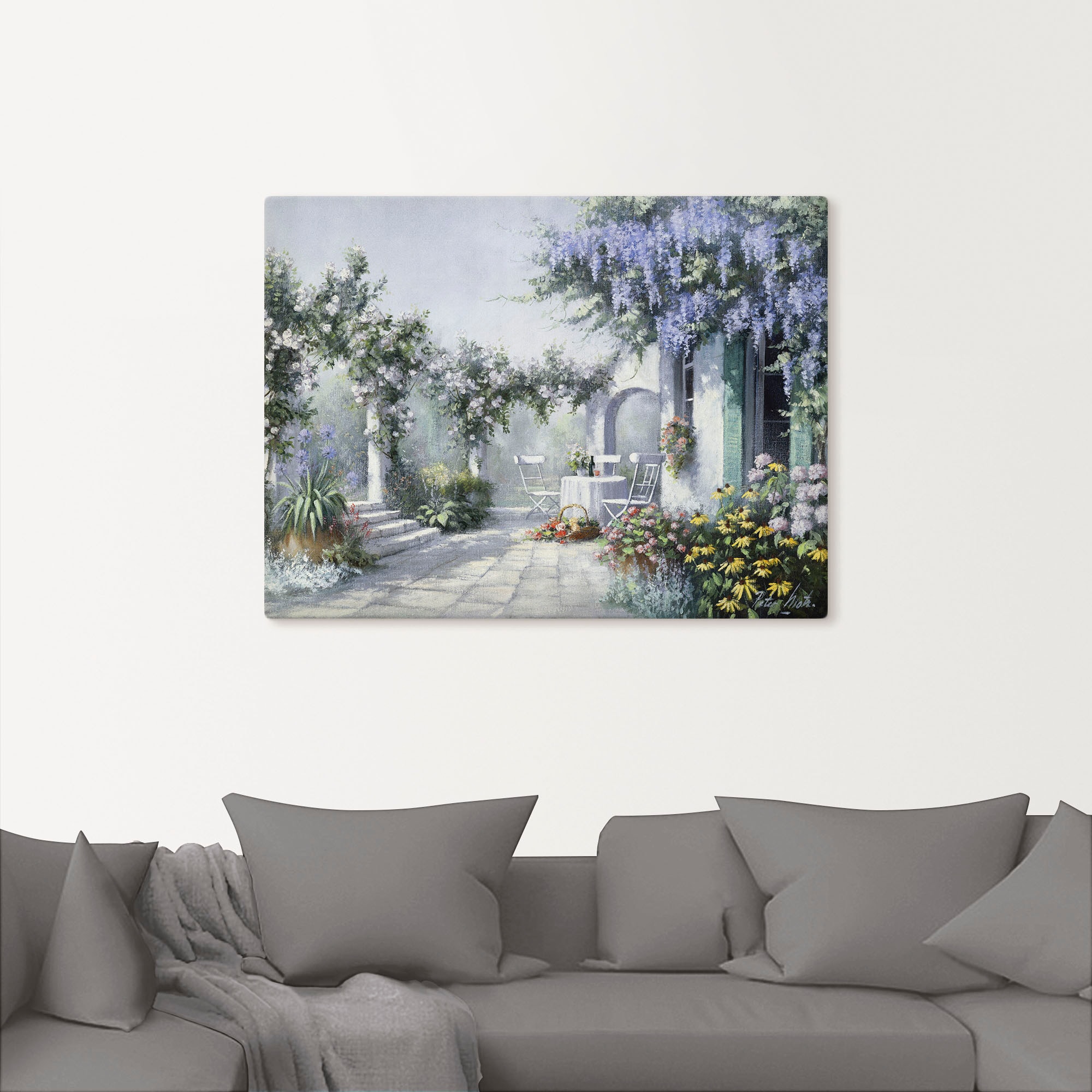 Artland Leinwandbild »Natürliche Magie«, Garten, (1 St.), auf Keilrahmen gespannt
