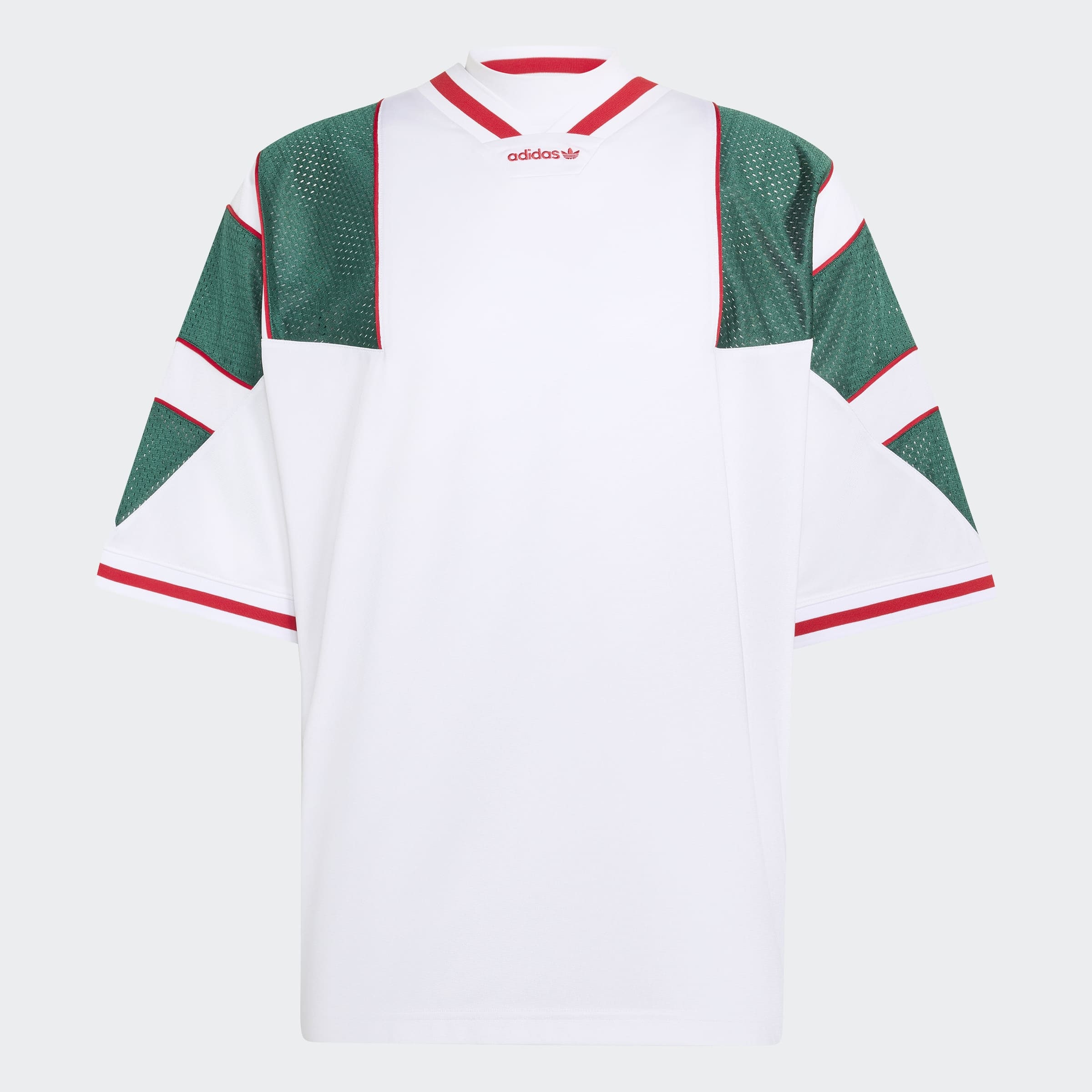 adidas Originals T-Shirt »JSY« für Erwachsene, mit V-Ausschnitt, ohne Verschluss, aus Polyester
