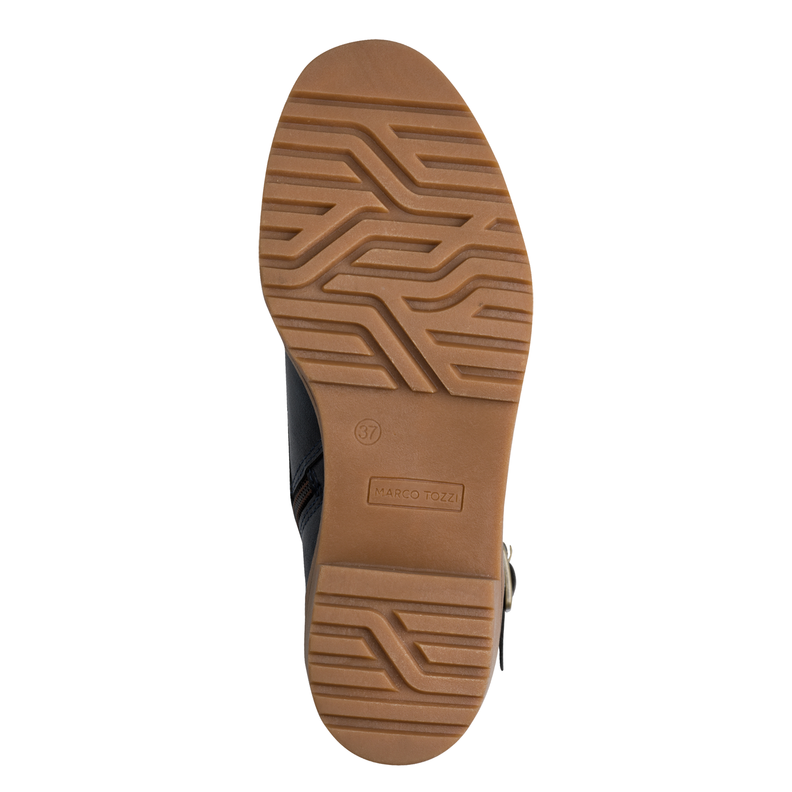 MARCO TOZZI Winterboots, Blockabsatz, Schnürboots, Stiefelette mit Kontrast-Rahmennaht