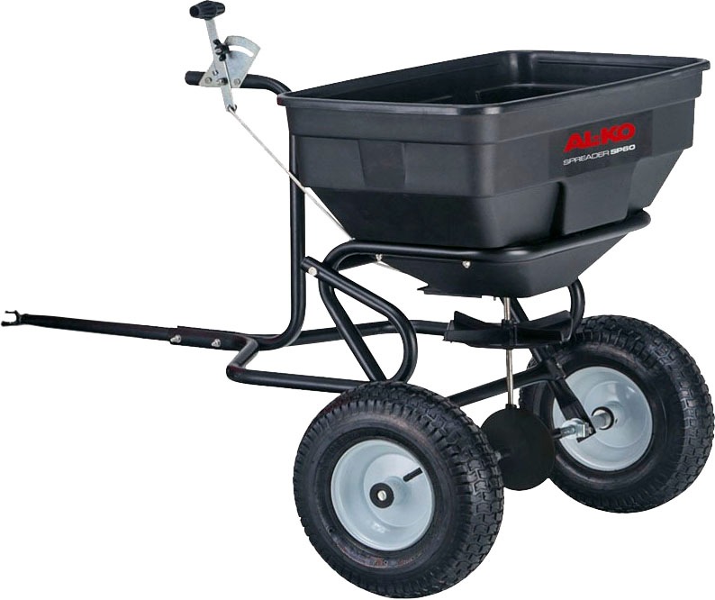 AL-KO Rasentraktoranhänger "Streuer SP60", grau, KFZ-Anhänger, 56 l