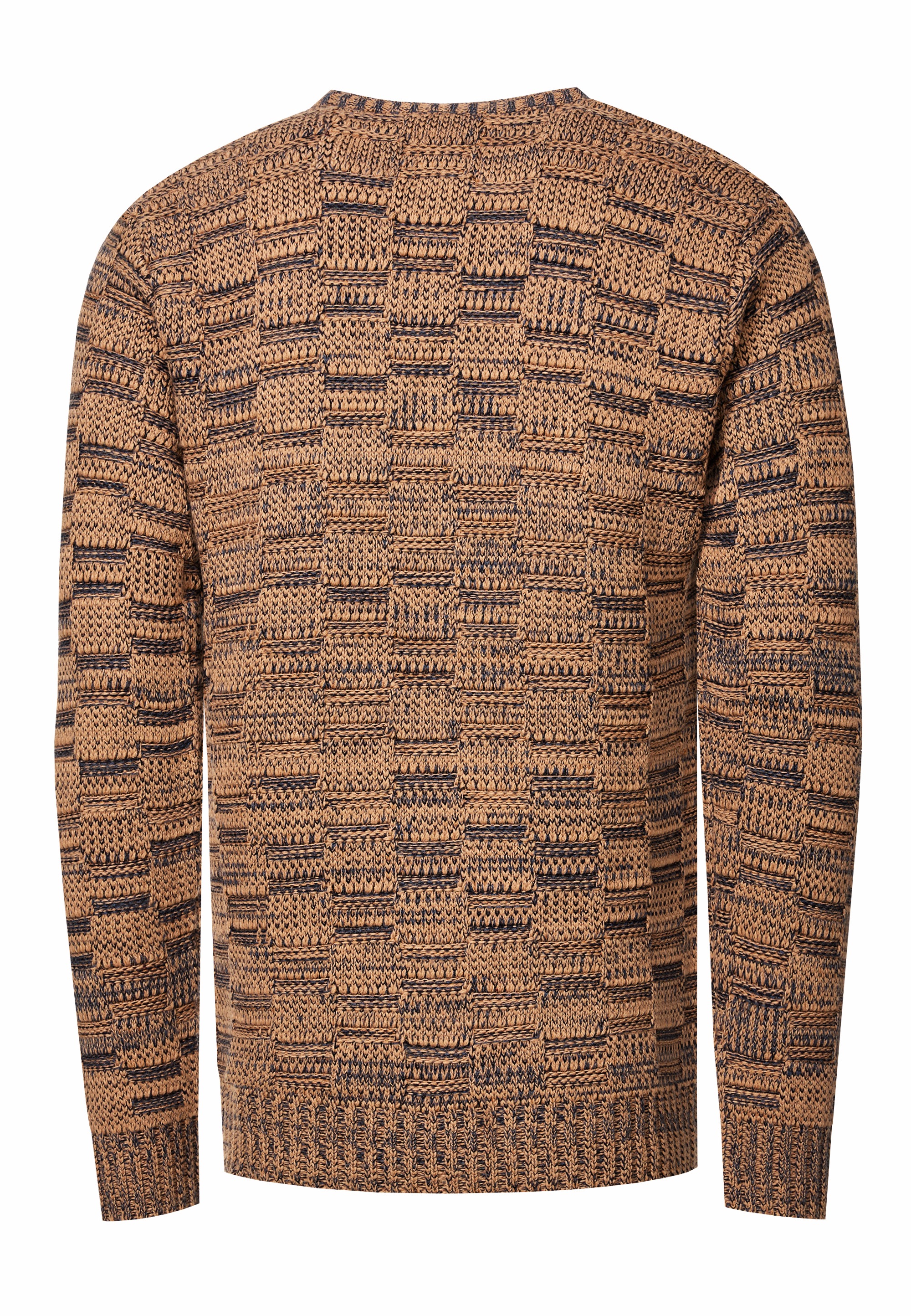 Rusty Neal Strickpullover, mit dezenter Musterung und Strick-Design