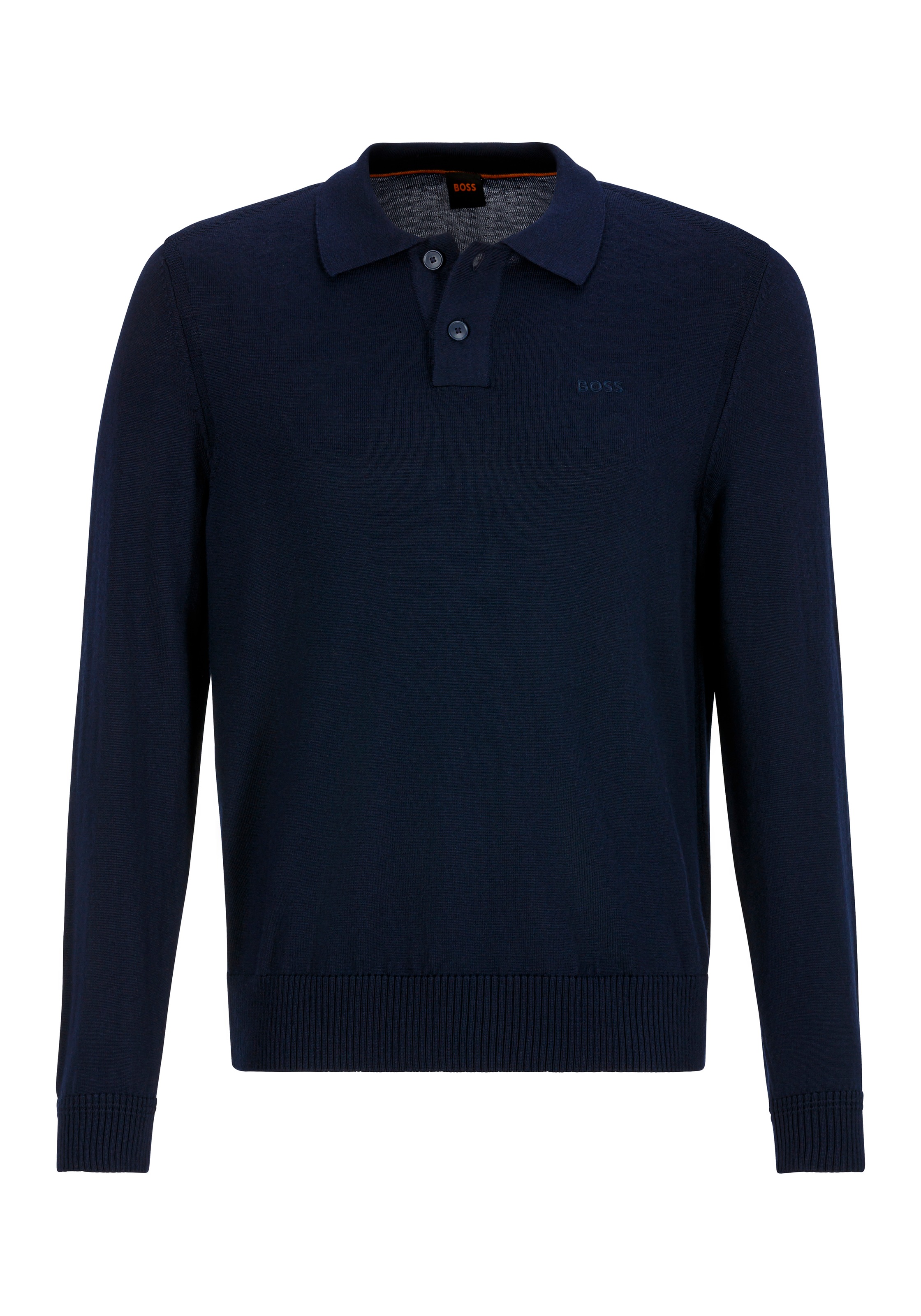 BOSS ORANGE Strickpullover »Avac_PL 1026191«, mit Rundhalsausschnitt