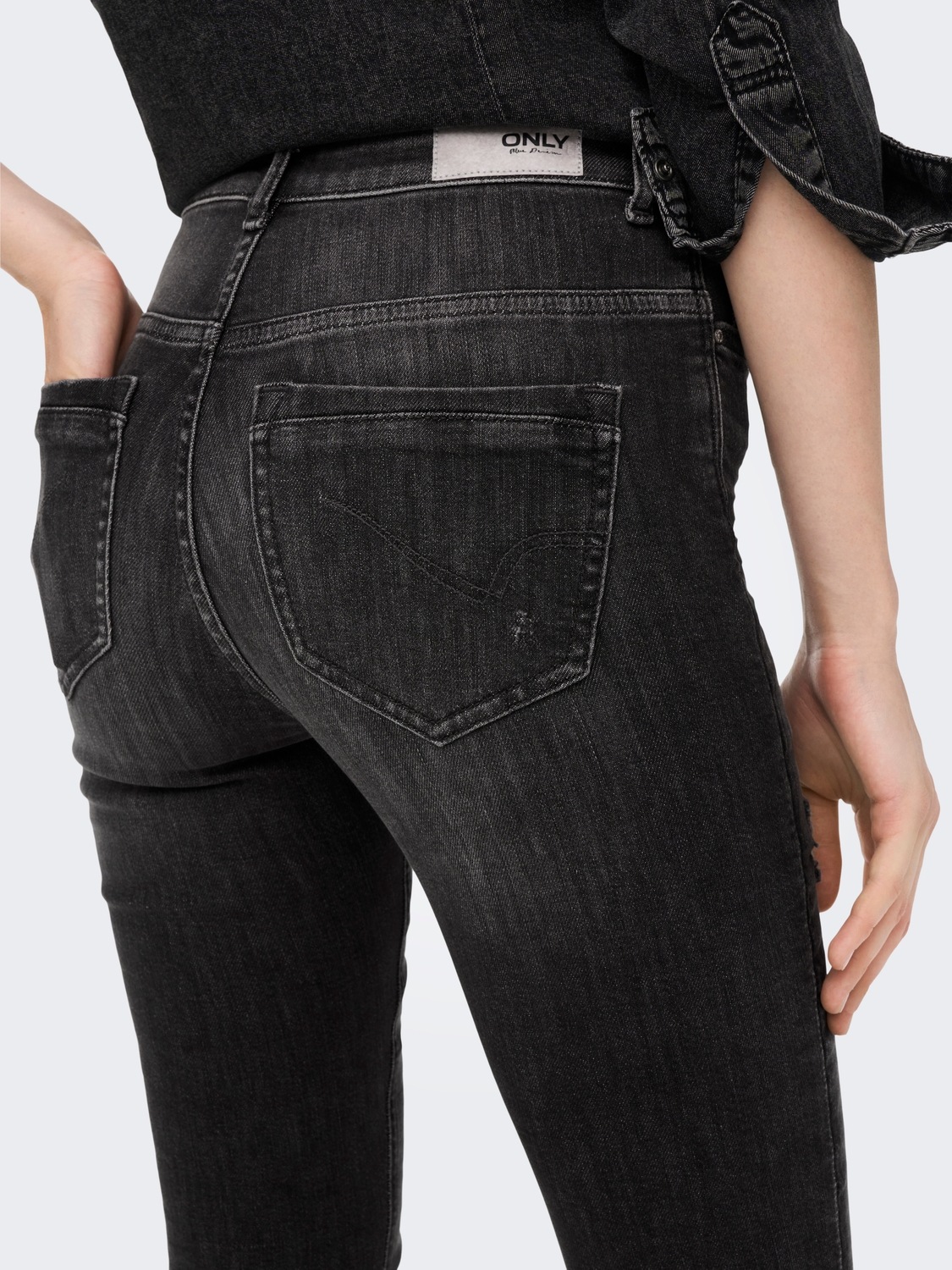 ONLY Skinny-fit-Jeans "ONLPAOLA HW SKINNY AGI258" günstig online kaufen