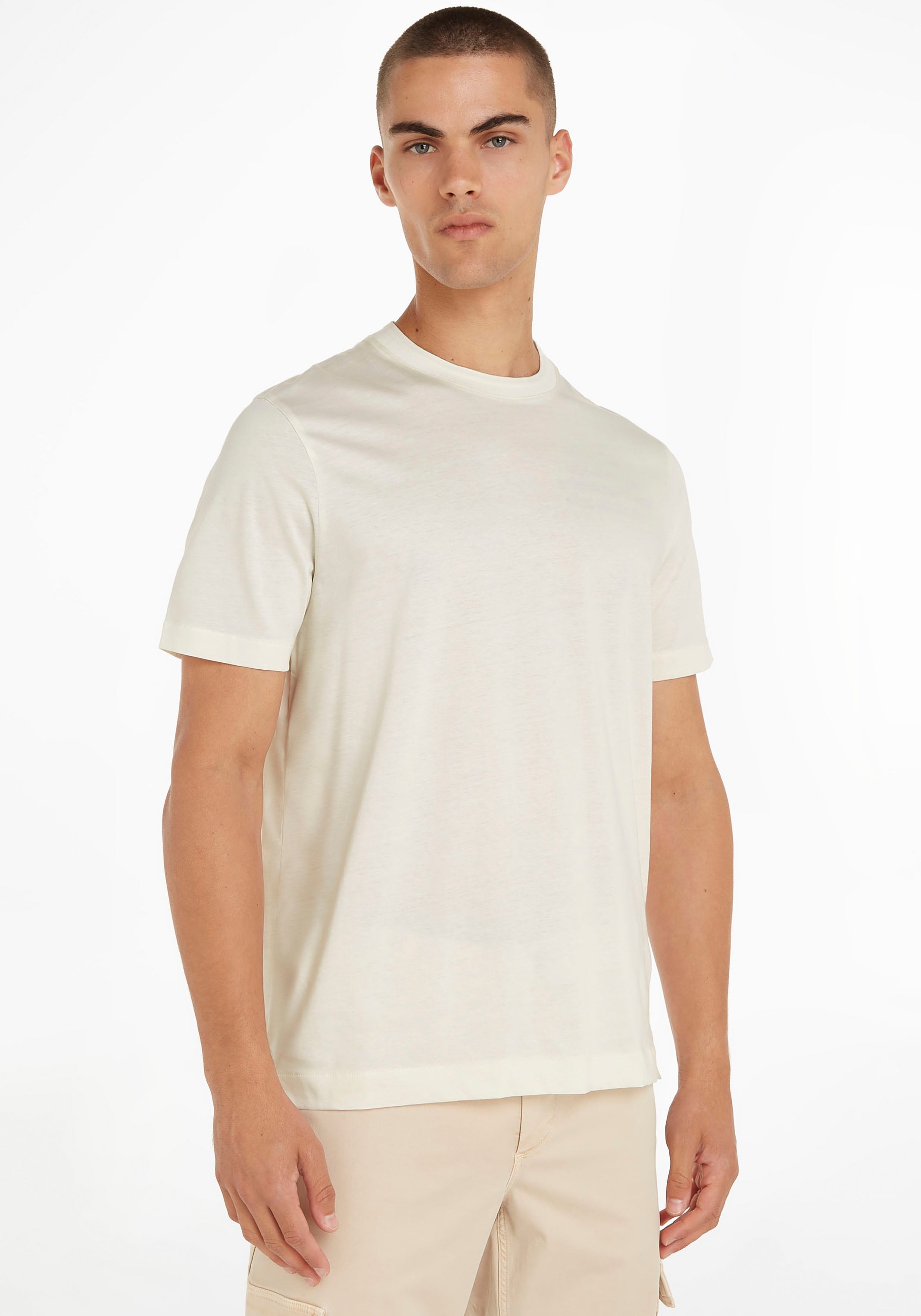 T-Shirt »DC ESSENTIAL MERCERIZED TEE«, im klassischen Basic-Look
