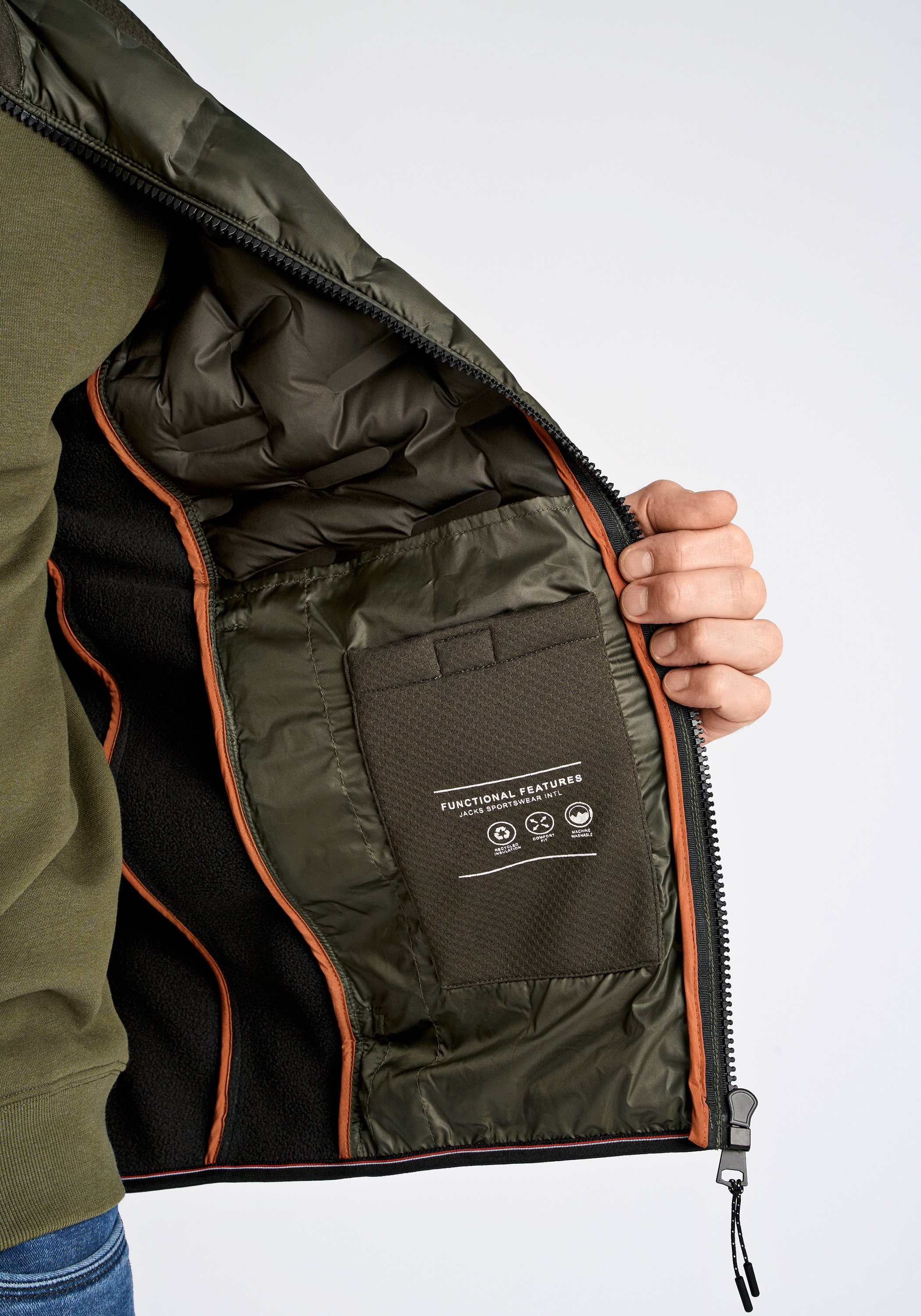 JACK’S Steppjacke »JACK'S Wattierte Jacke«