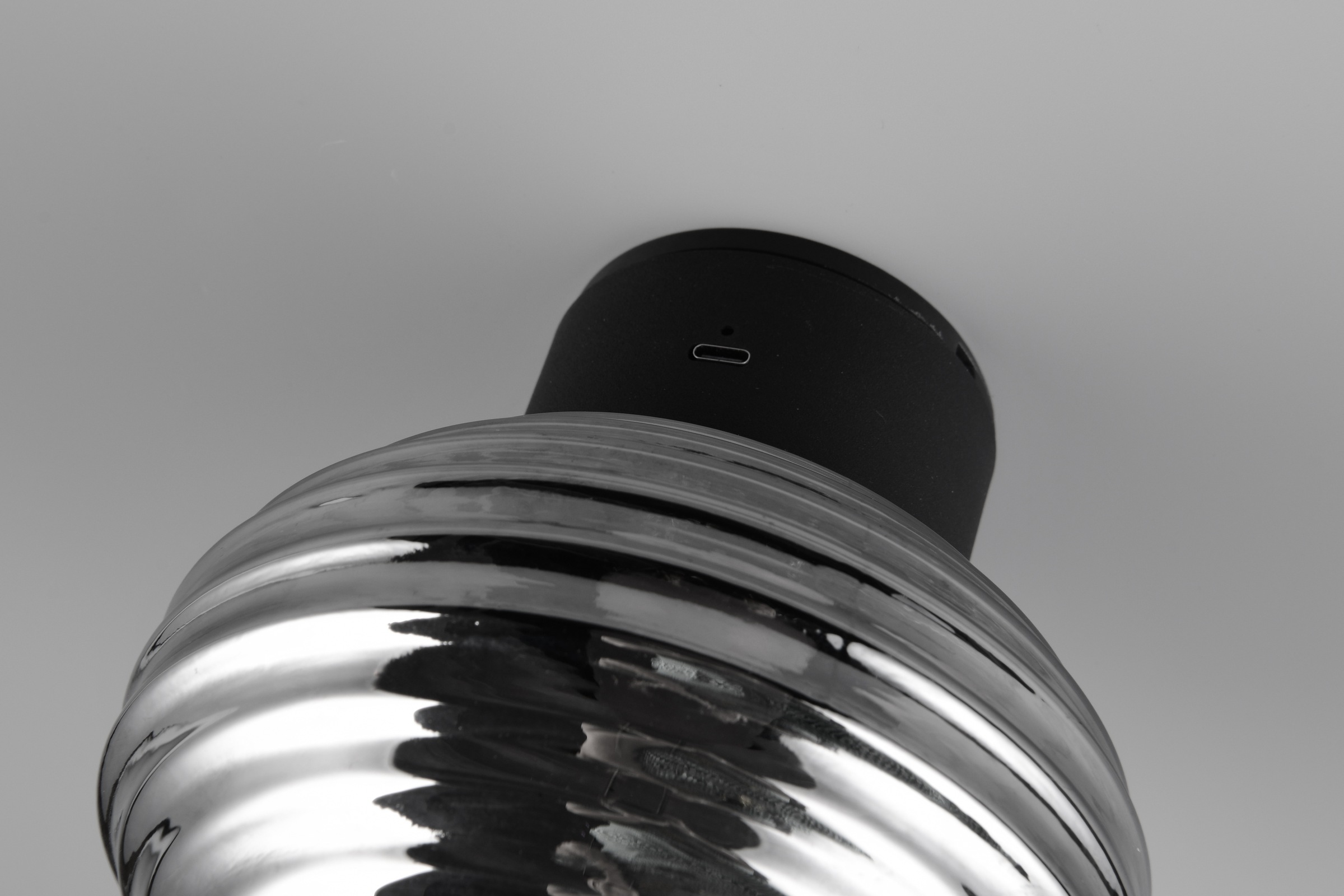 REALITY Leuchten LED Wandleuchte »EARL, runde Akku Wandlampe mit Touchdimmer, USB-Anschluss Ø 15,5cm«, 1 flammig, Leuchtmittel LED-Board | LED fest integriert, Akku Wandlampe Glasschirm, einfache Wandbefestigung, Tiefe 15 cm