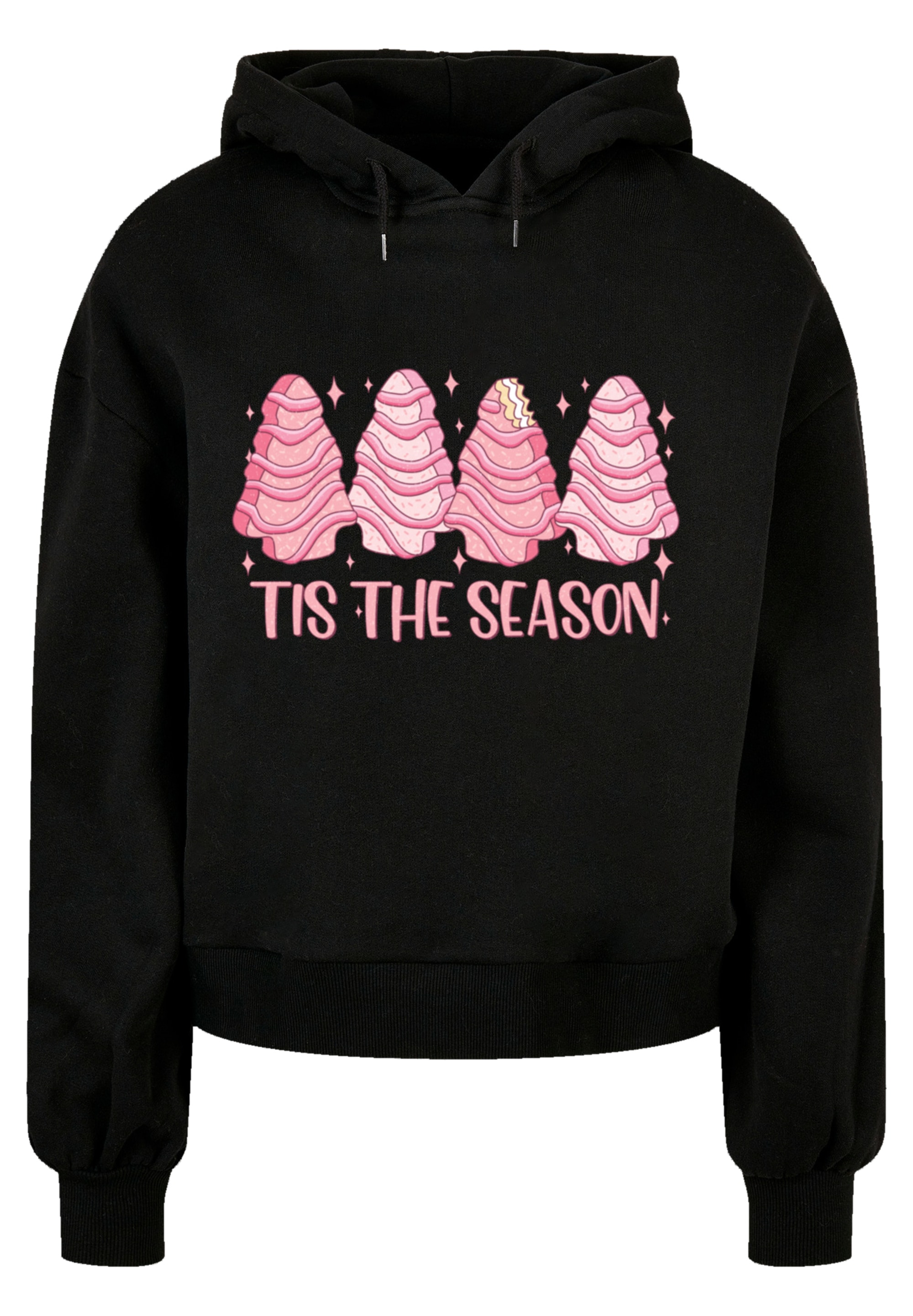 F4NT4STIC Kapuzenpullover »Pink Weihnachten Cake Tis The Season«, Premium Qualität, Christmas Collection