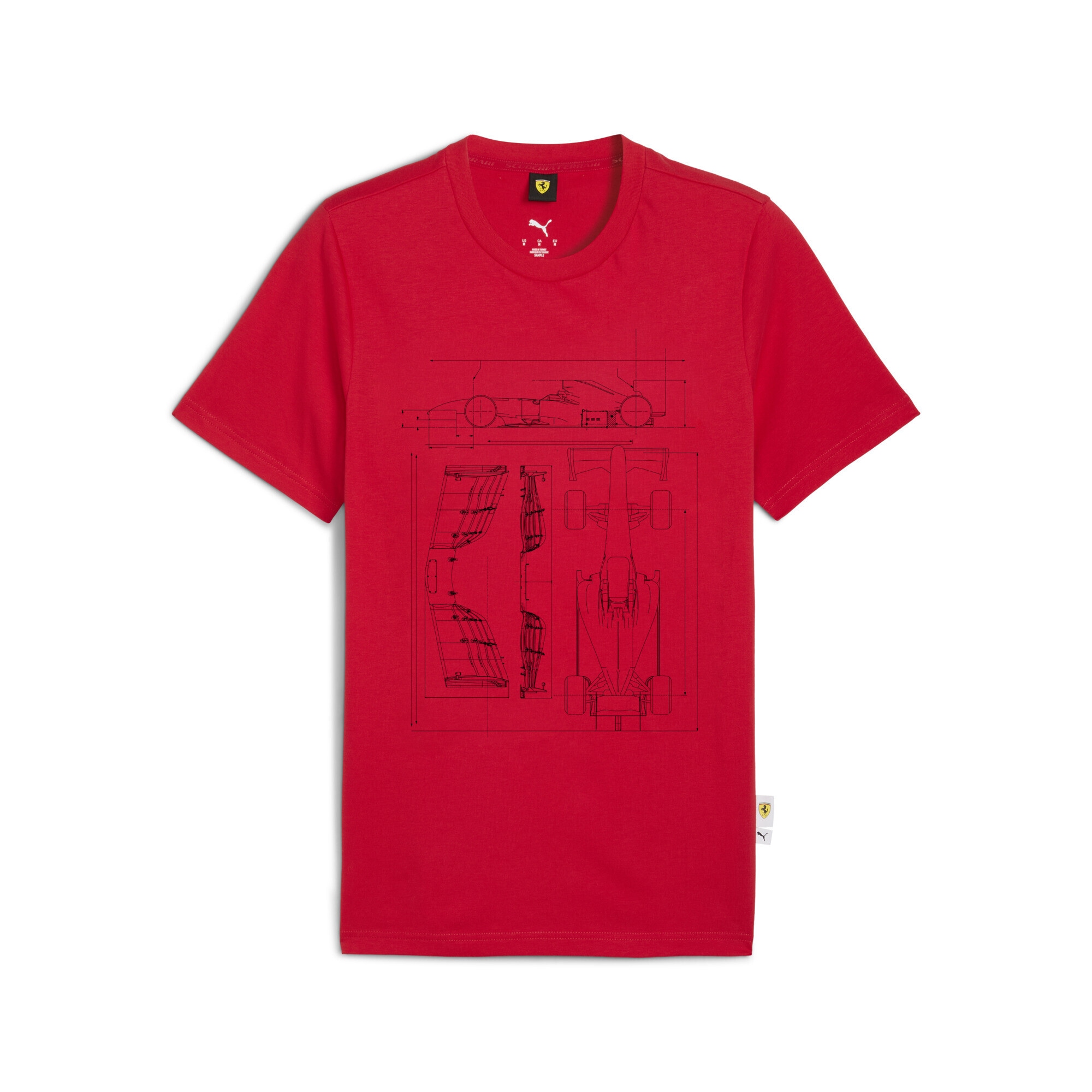 PUMA 1100000002199 "Scuderia Ferrari Sportswear Graphic T-Shirt Herren"