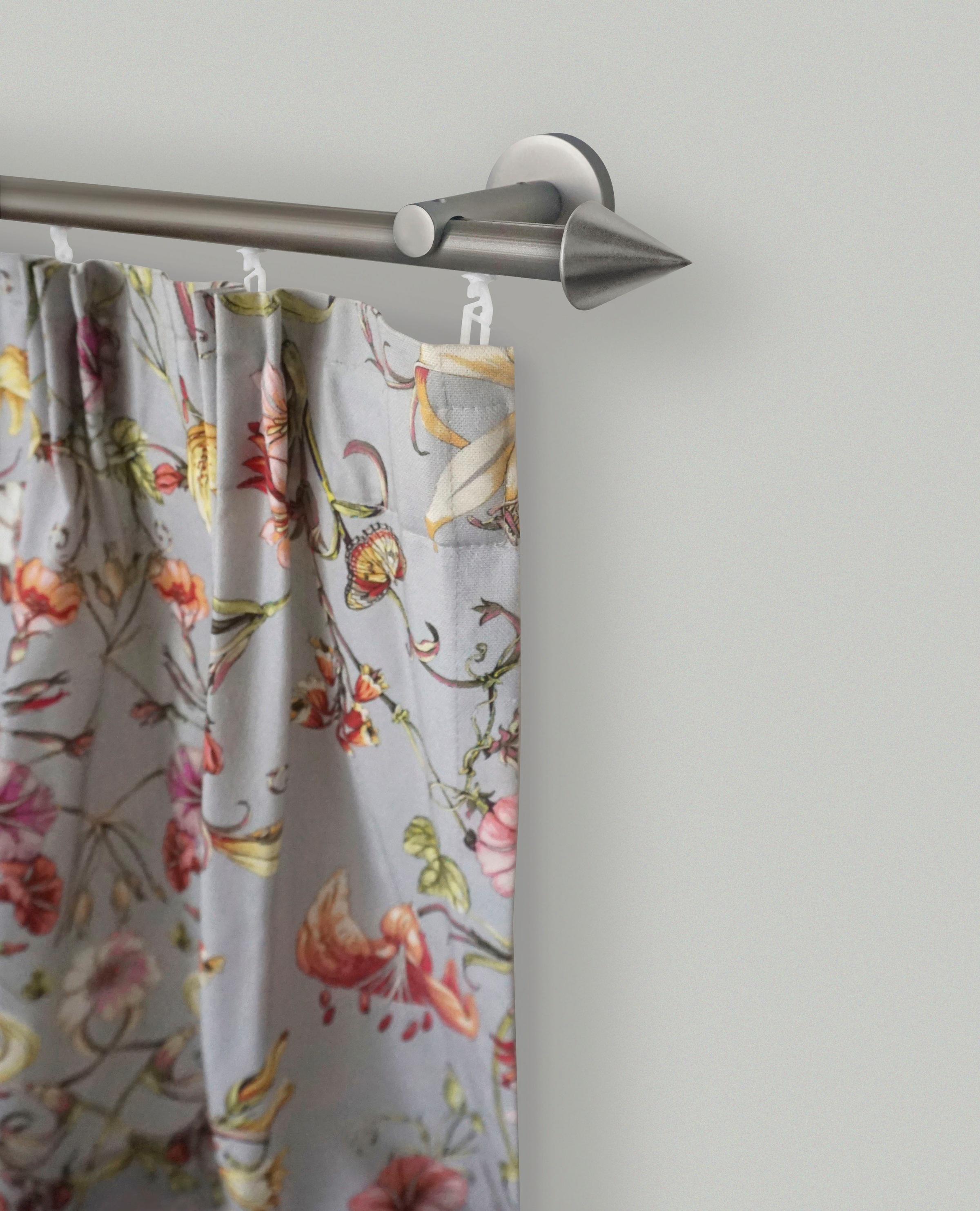 GARESA Gardinenstange "SEFRA" Ø 16 mm 1 läufig-läufig Wunschmaßlänge Vorhan günstig online kaufen