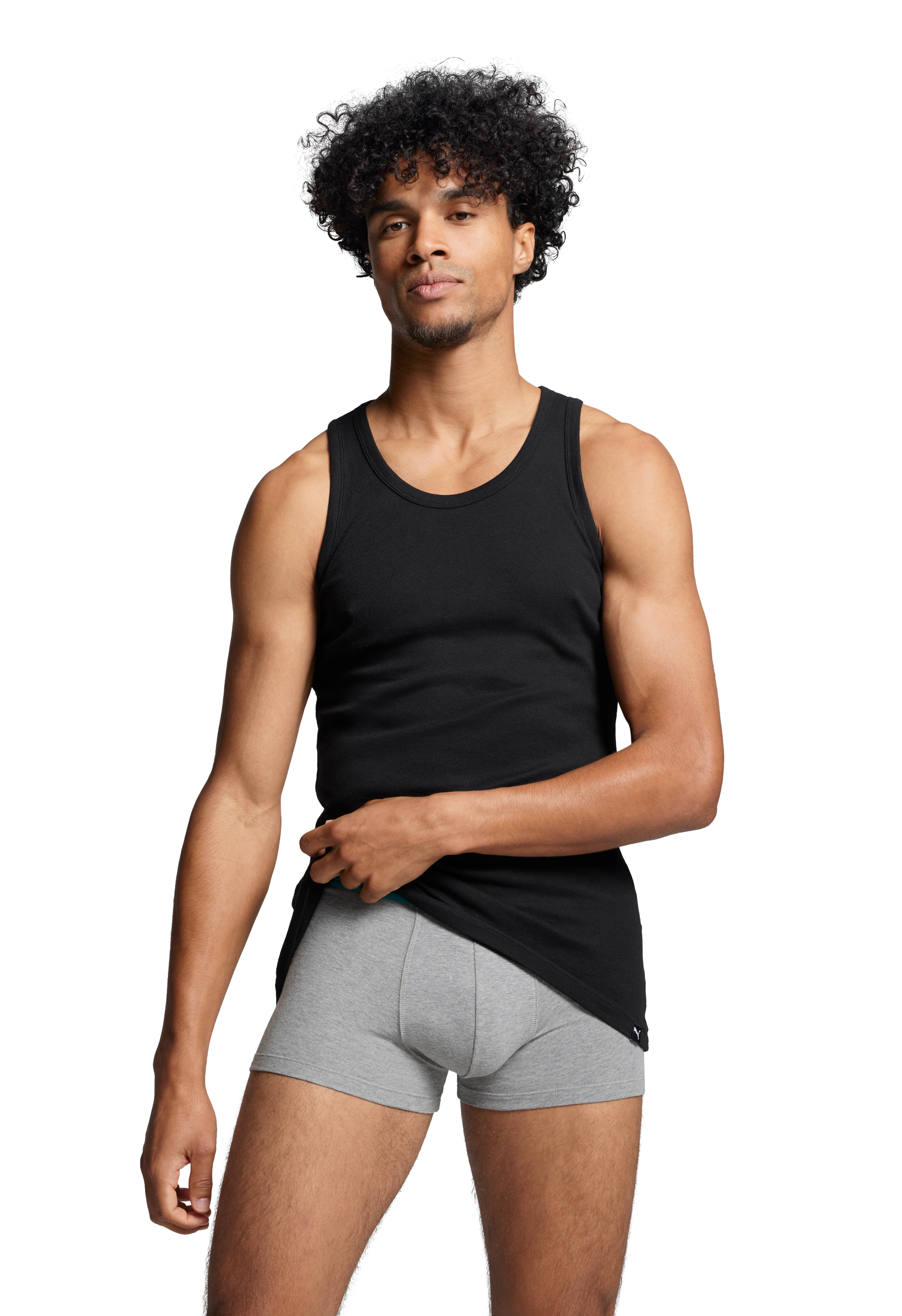 PUMA Tanktop "PUMA BASIC 2P TANK TOP", (Packung, 2er Pack), mit Rundhalsaus günstig online kaufen