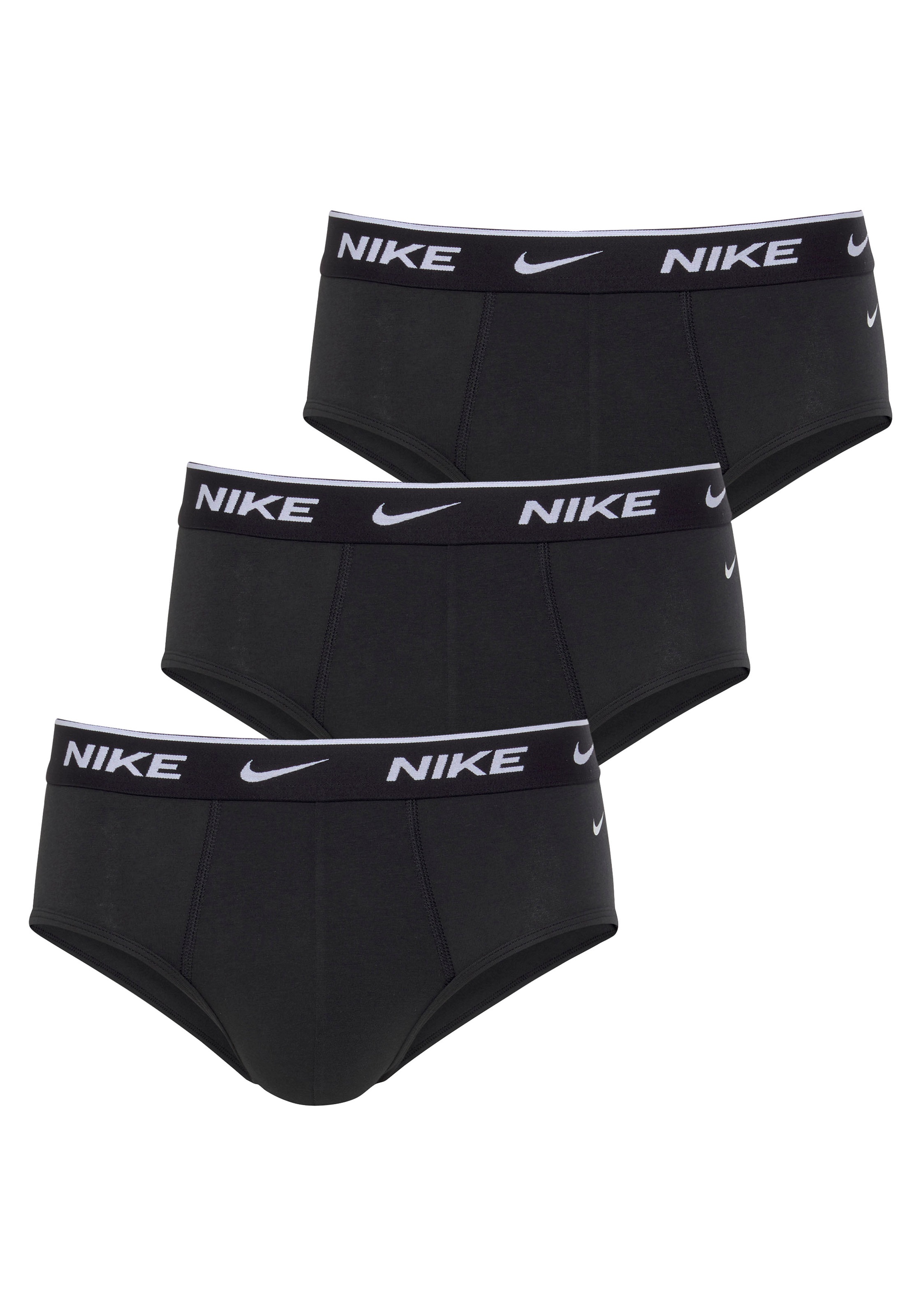 NIKE Underwear Hipster "BRIEF 3PK", (Packung, 3 St., 3er), mit Logo-Elastik günstig online kaufen