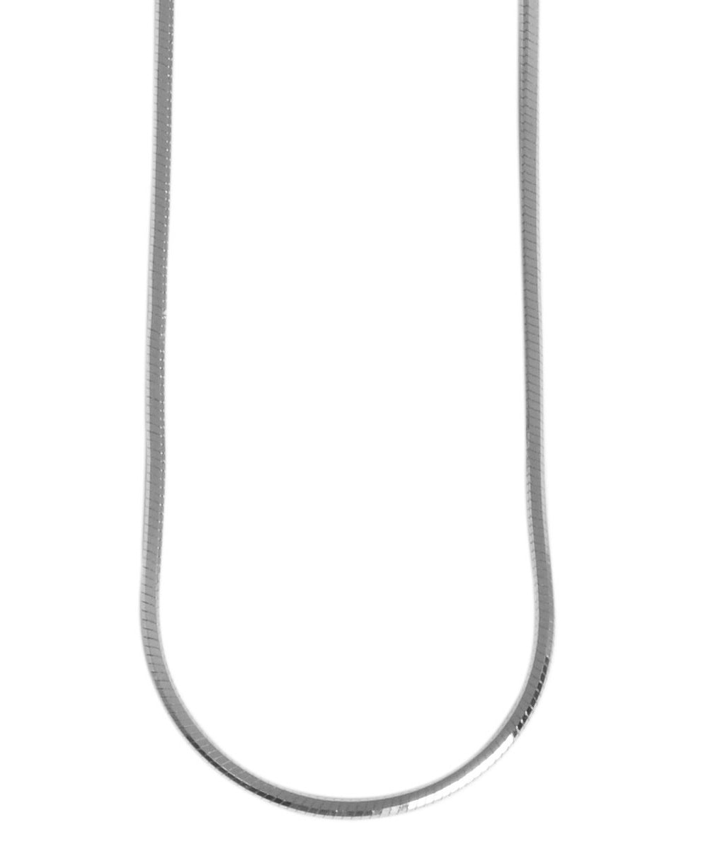 Adelia´s Kette ohne Anhänger »Damen Halskette – Schlangenkette aus 925 Silber 60 cm« Zum Verschenken – passend für viele Anlässe