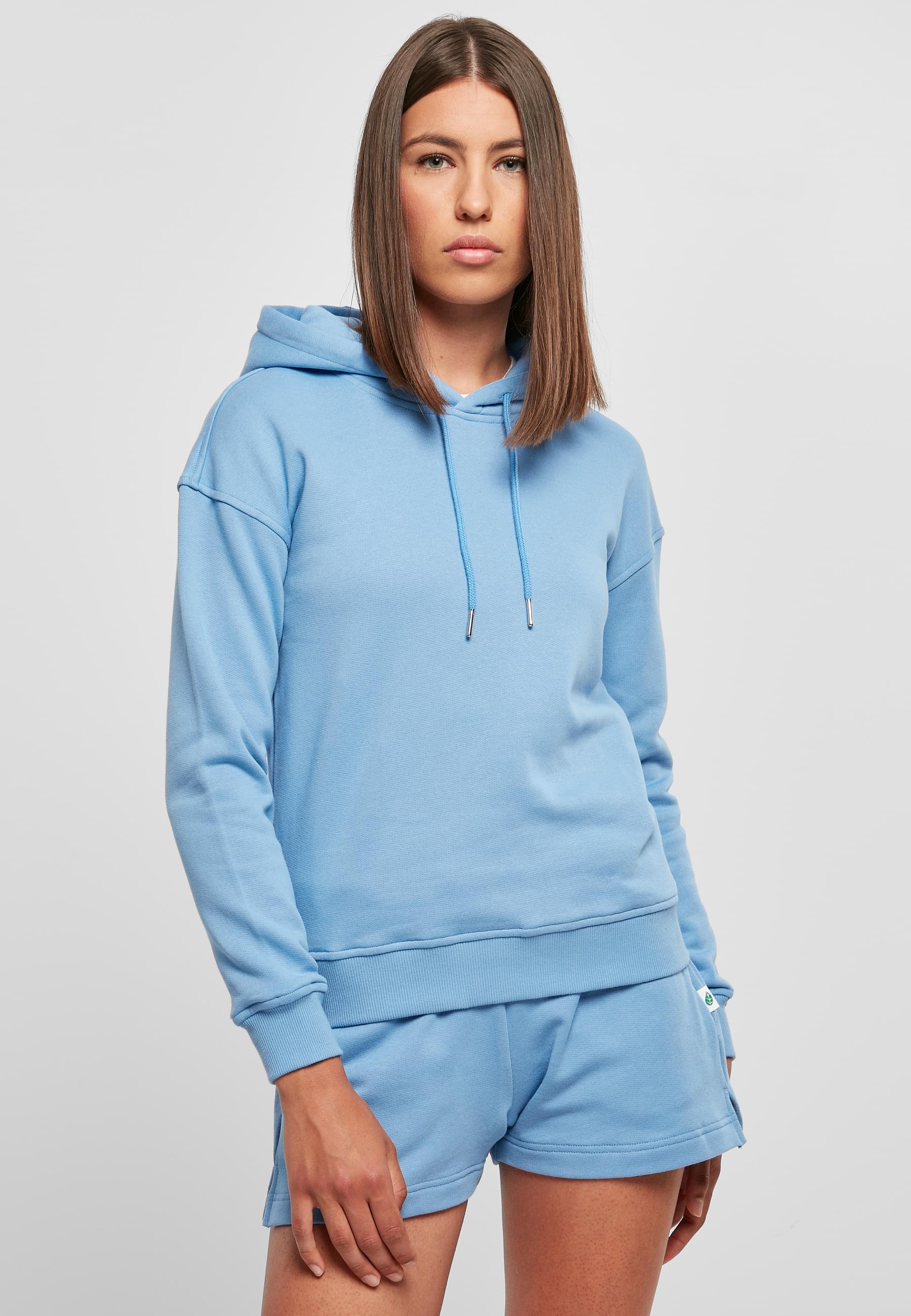 URBAN CLASSICS Kapuzenpullover »Urban Classics Damen Ladies Organic Hoody«, (1 tlg.)