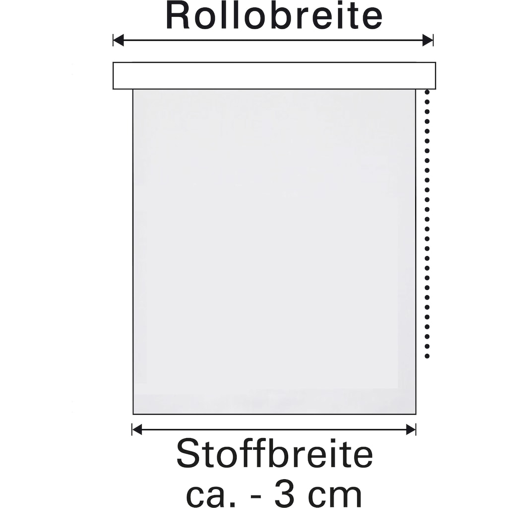 GARDINIA Seitenzugrollo »Comfort Move Rollo«, Lichtschutz, Sichtschutz, ohne Bohren, freihängend, regulierbare Aufrollgeschwindigkeit