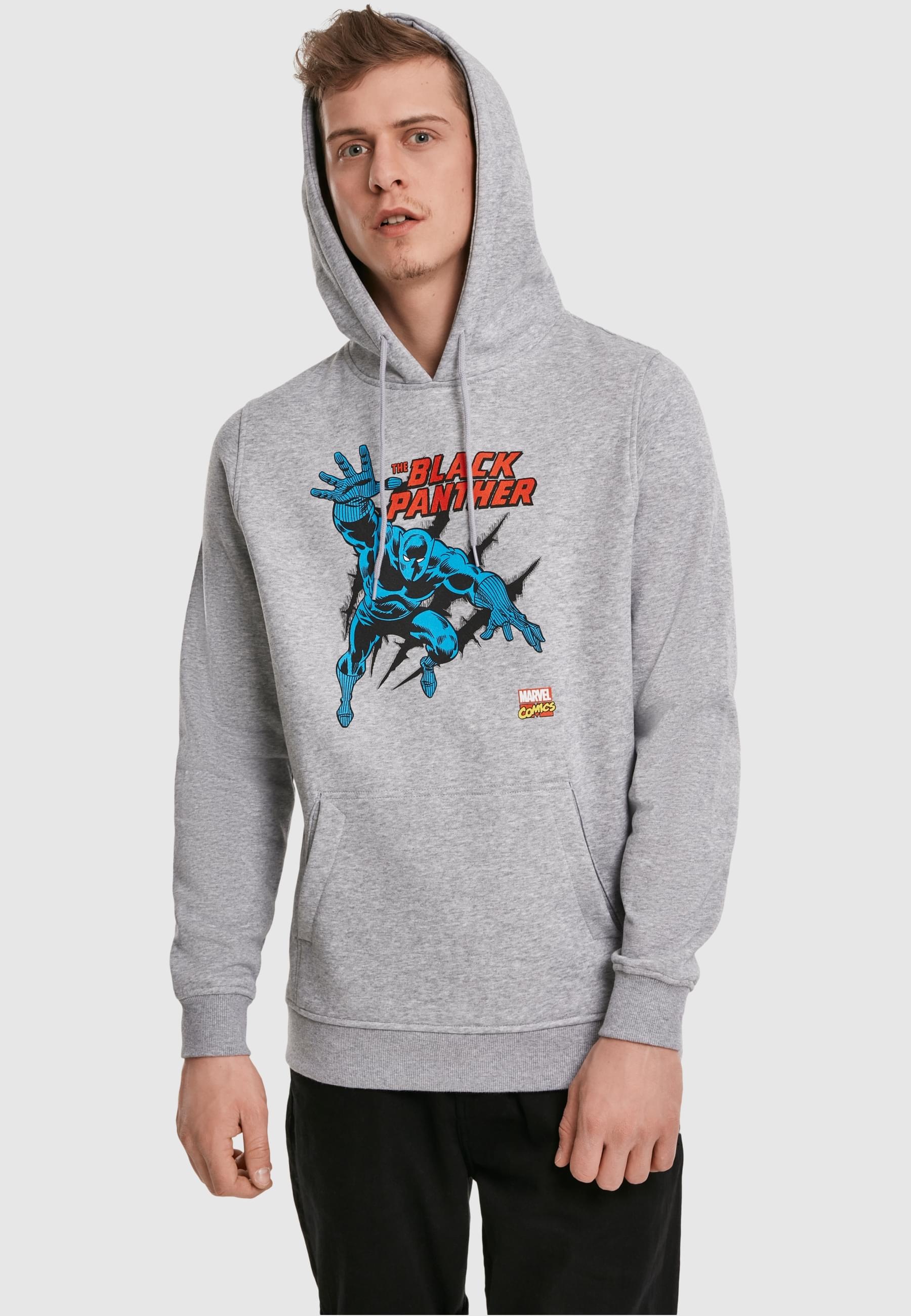 Merchcode Kapuzensweatshirt »Merchcode Herren Black Panther Hoody«, (1 tlg.)