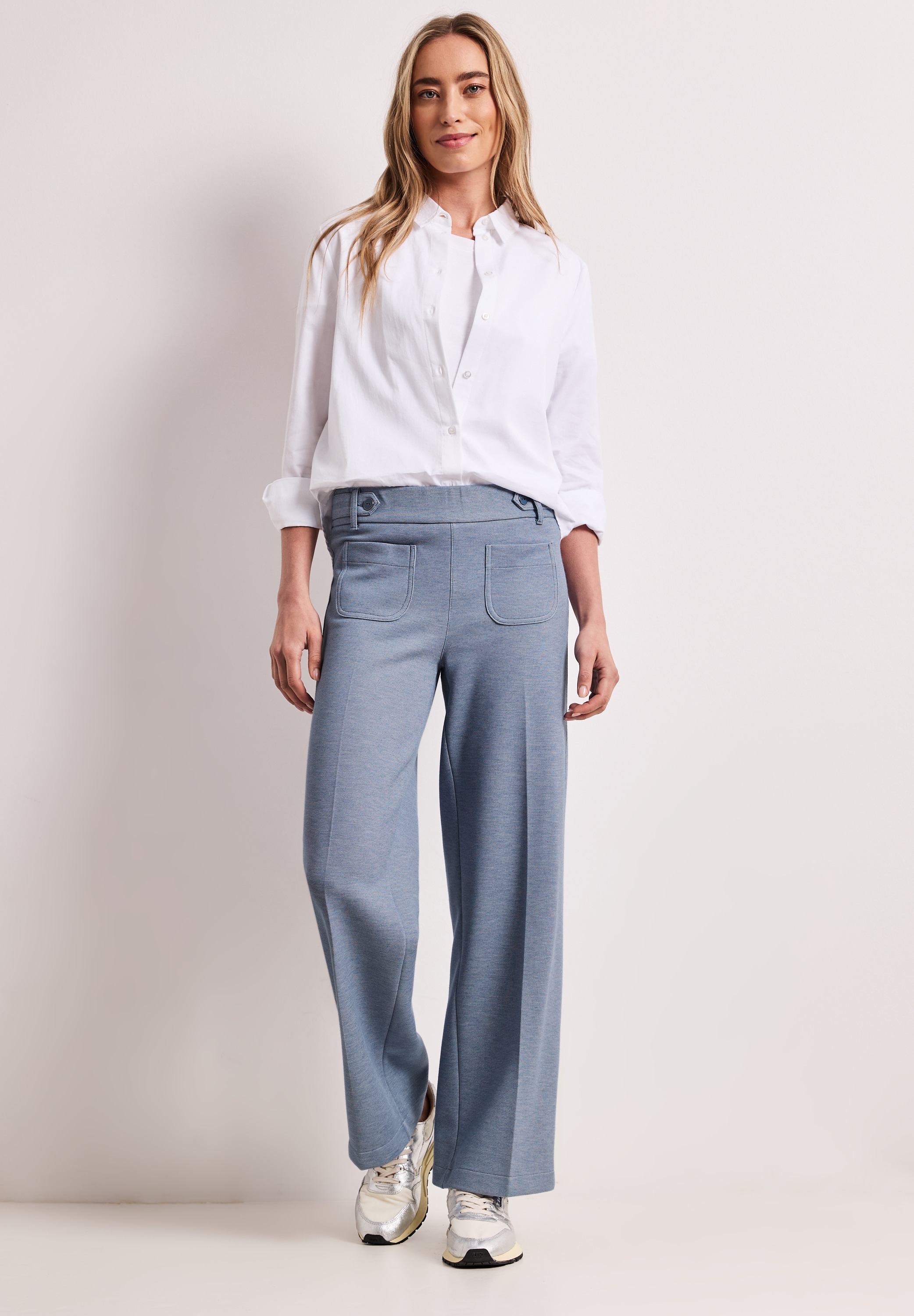 STREET ONE Stoffhose  Middle Waist