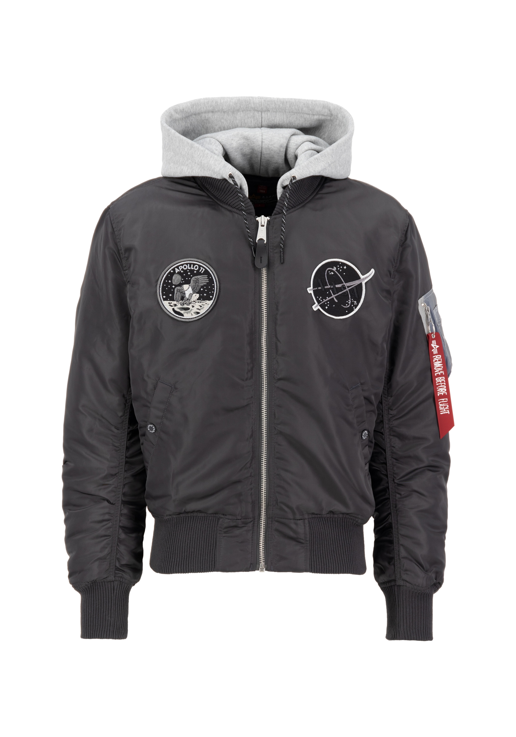Alpha Industries Bomberjacke "MA-1 VF Hood Dark Side" günstig online kaufen