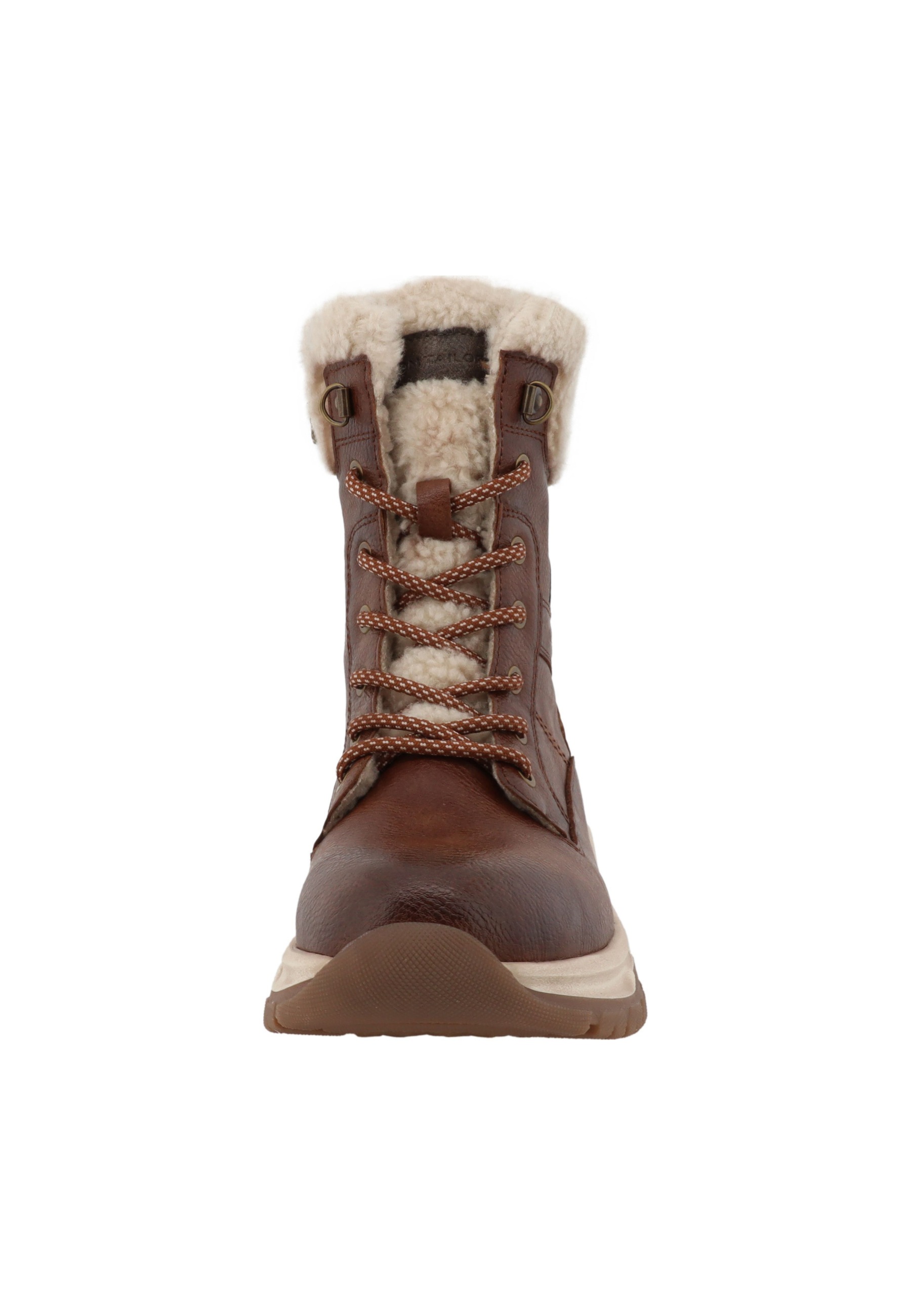 Stiefel TOM TAILOR "Tom Tailor Winter Boots", Damen, Gr. 39, cognac, Schuhe Stiefel