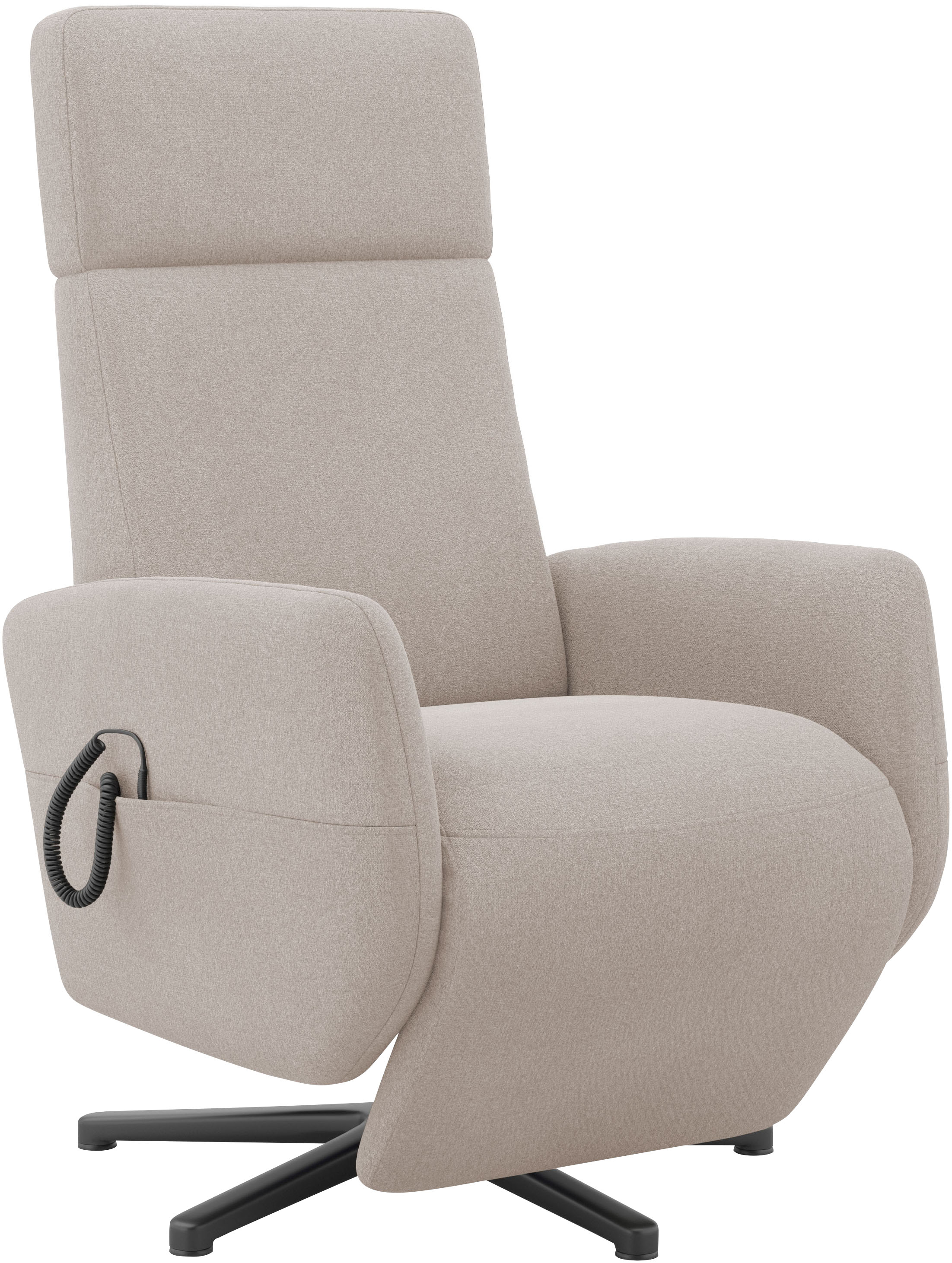 Thumbnail - Home affaire TV-Sessel "Rochelle, inkl. Kopfteilverstellung & 360 Drehfunktion" 1 Stk. tlg. wahlweise mit 2 Motoren, Akk...