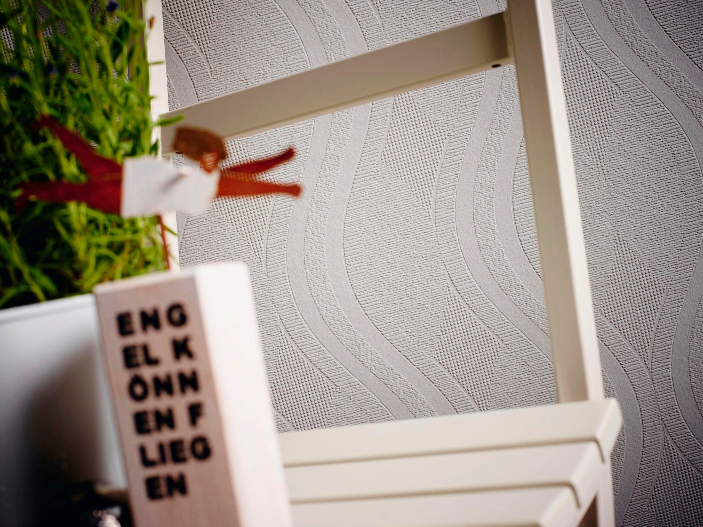 A.S. Création Vliestapete »Meistervlies« einfarbig | uni | unifarben strukturiert Struktur Tapete einfarbig Überstreichbar Tapeten Wohnzimmer Flur Optik