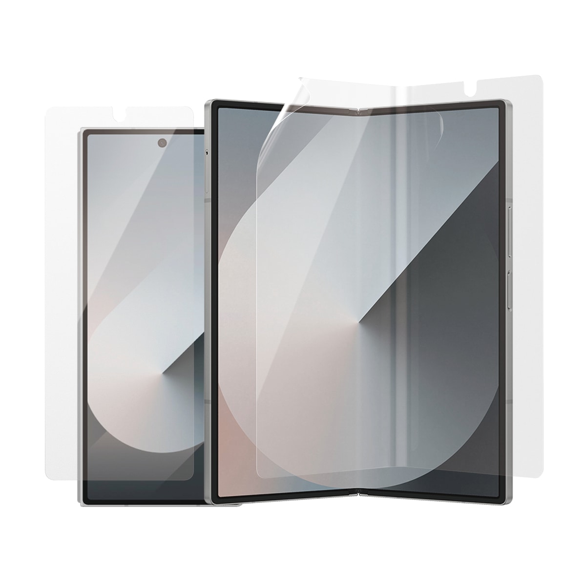 SAFE by PanzerGlass Displayschutzglas »Ultra-Wide Fit TPU + Classic Fit Glass Screen Protection«, für Samsung Galaxy Z Fold6, Displayschutzfolie, Schutzfolie, Bildschirmschutz, kratz- & stoßfest
