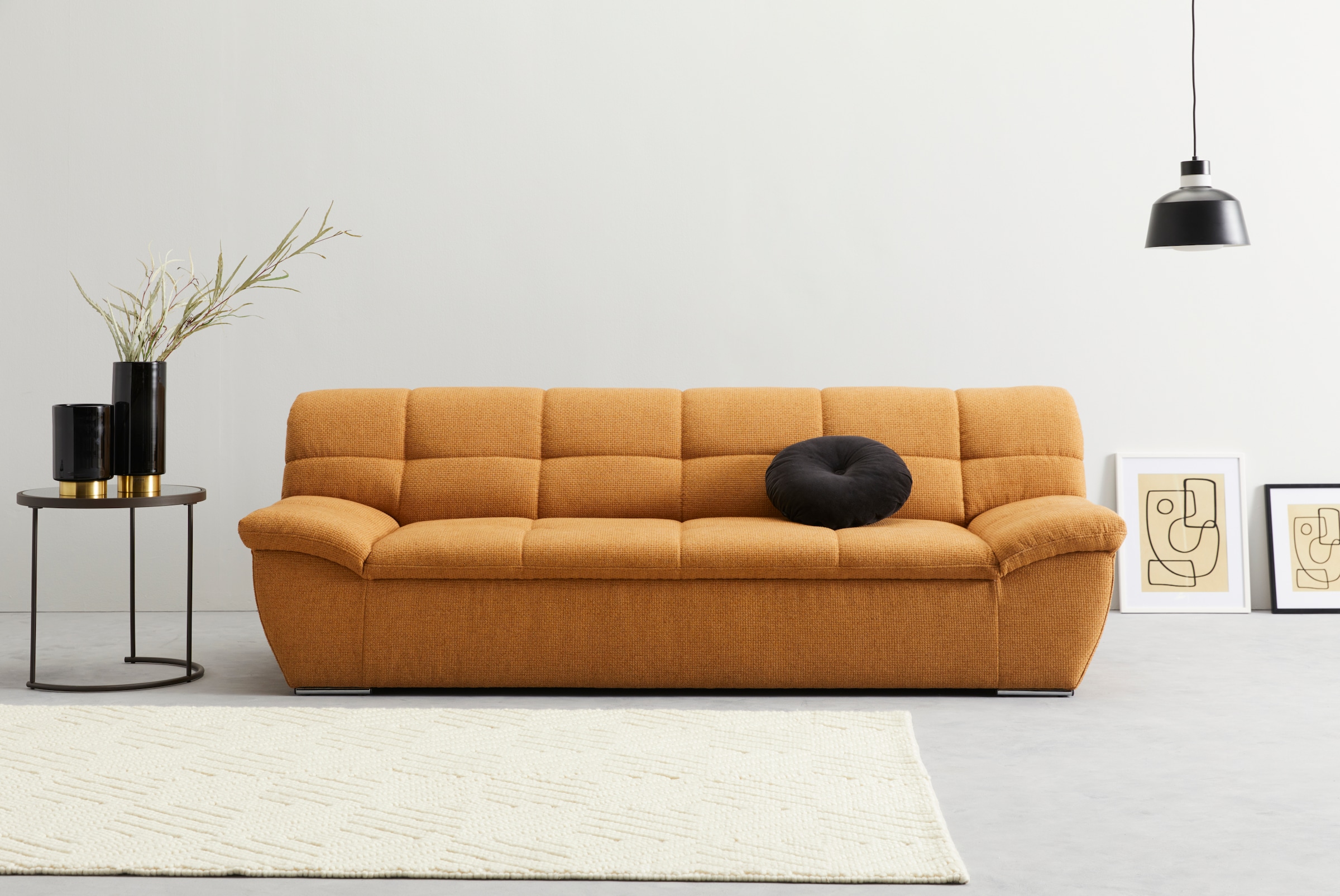 DOMO collection 3-Sitzer »Lagoa«, frei im Raum stellbar, in großer Farbauswahl