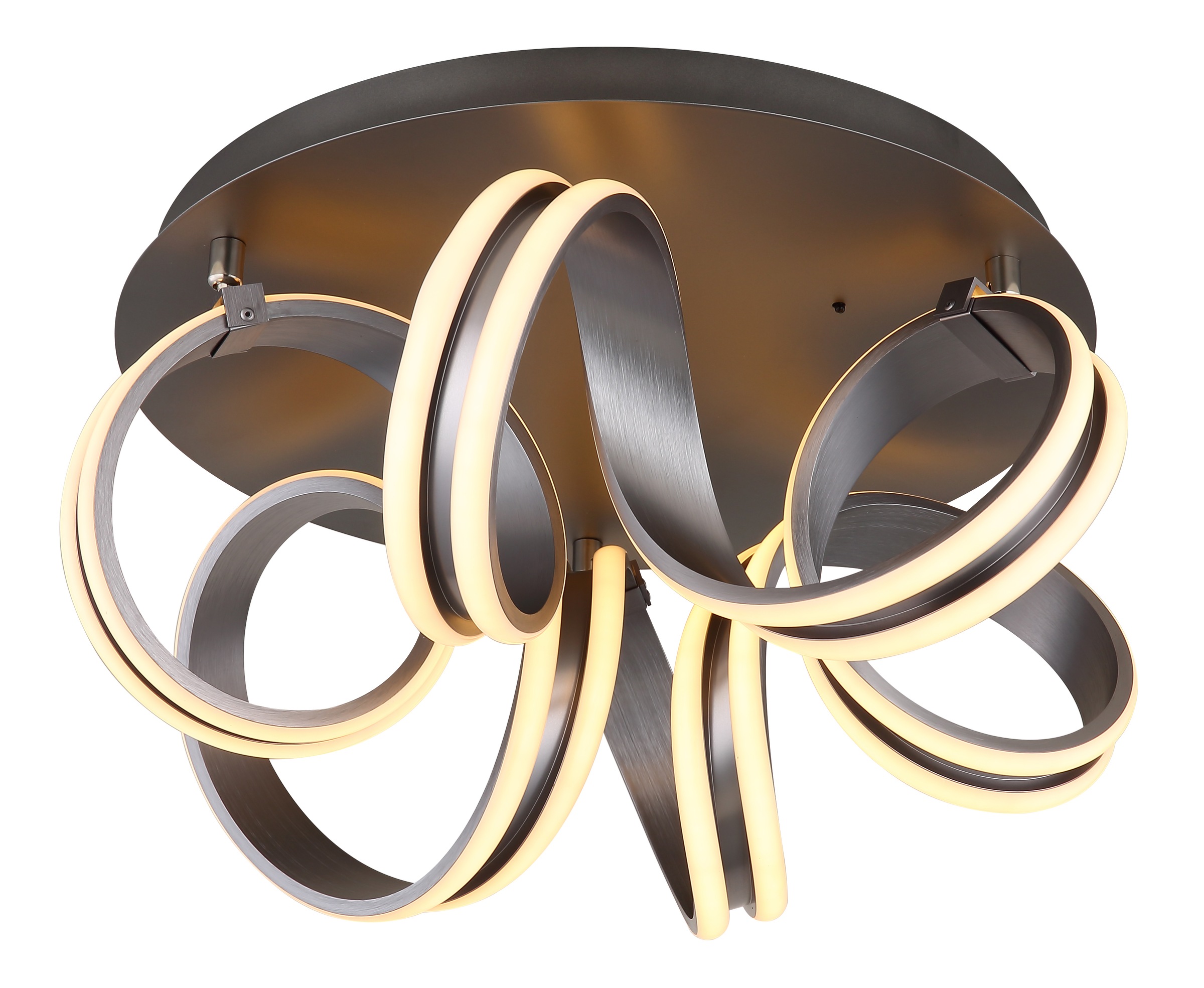 GLOBO LIGHTING Deckenleuchte »KUNI« LED-Modul 1 Stk. warmweiß - kaltweiß Deckenlampe Wohnzimmer-Leuchte Schlafzimmer-Leuchte Flur Küche